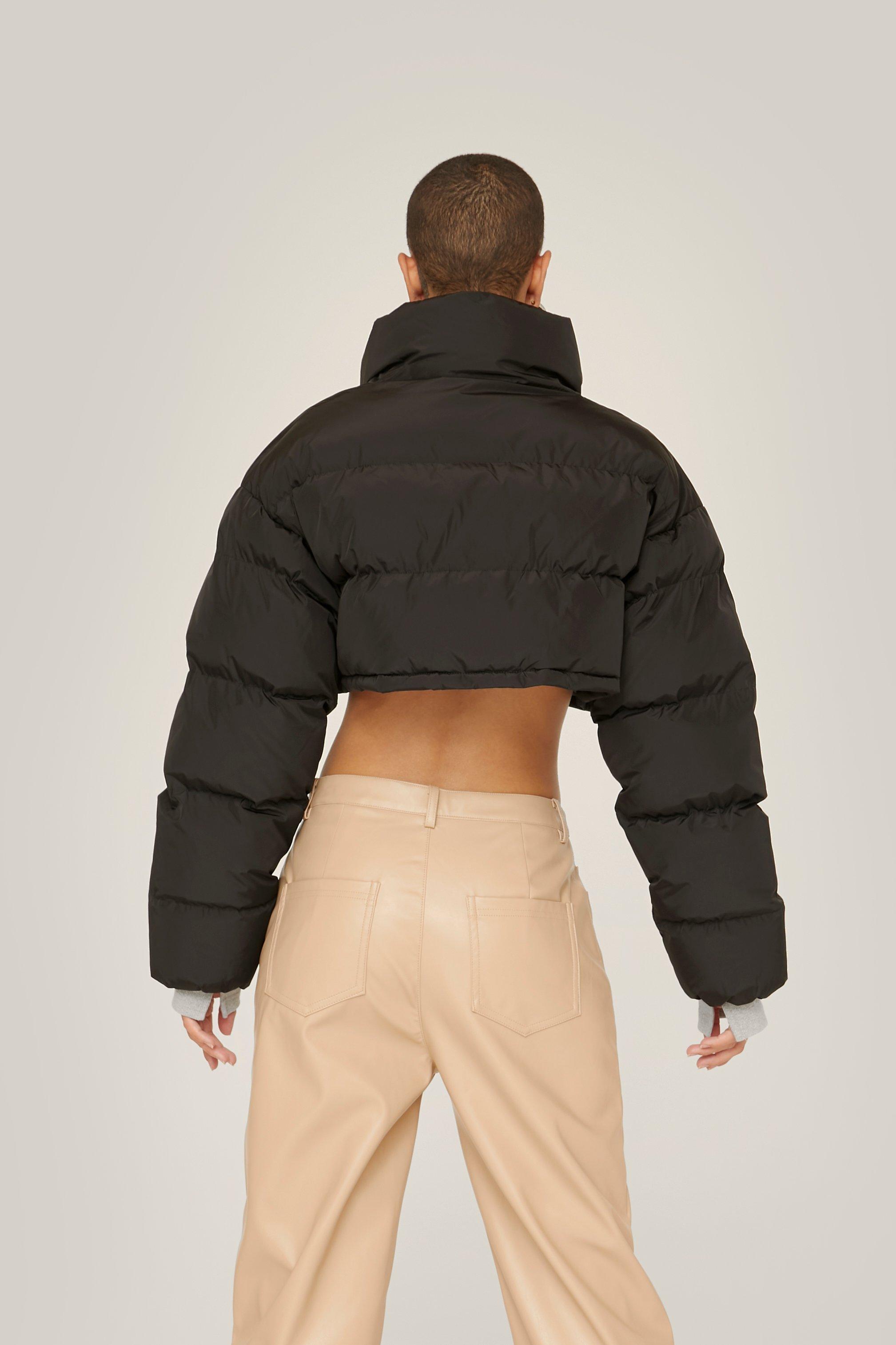 Padded Puffer Super Cropped Jacket