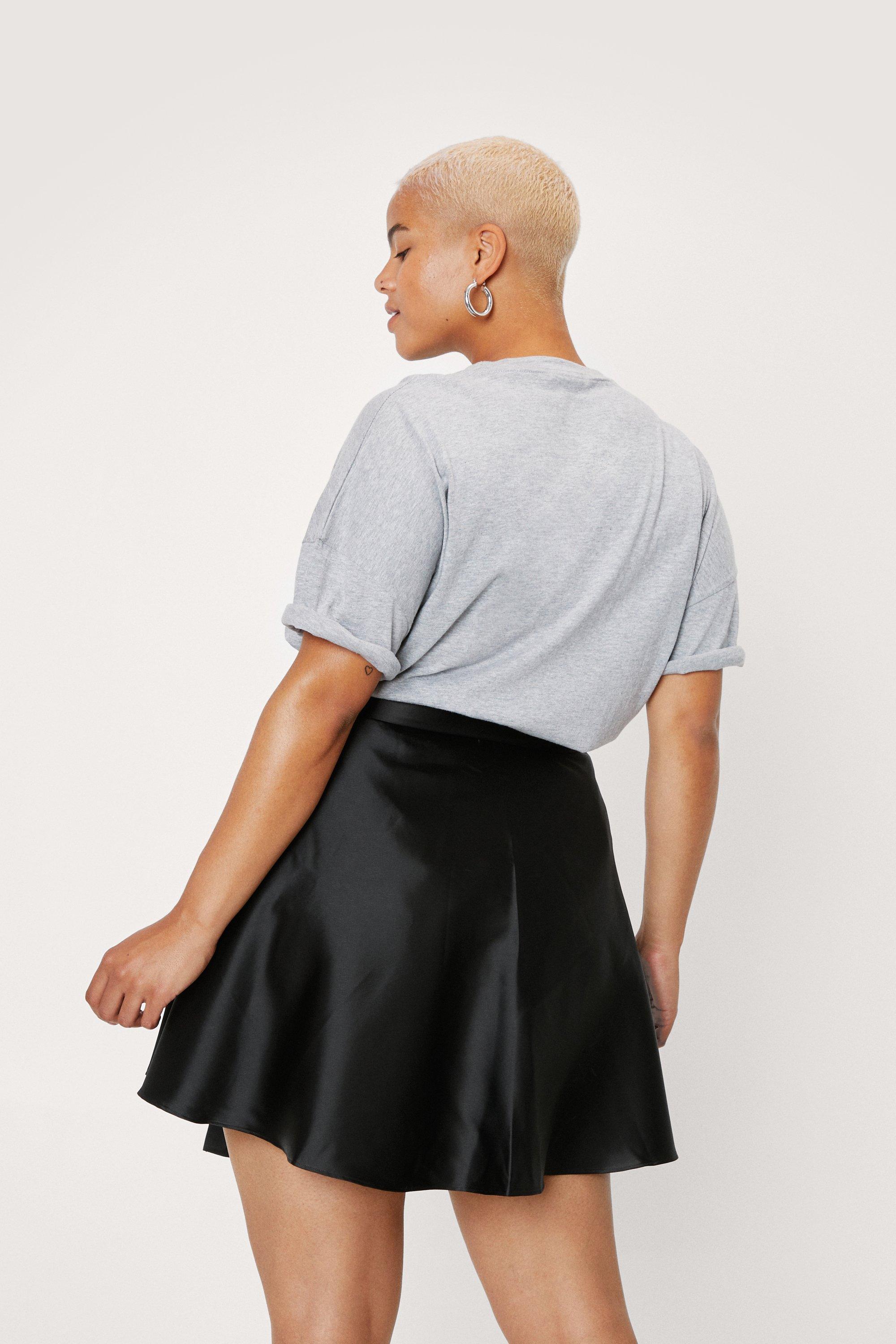 Plus size mini skirts hotsell