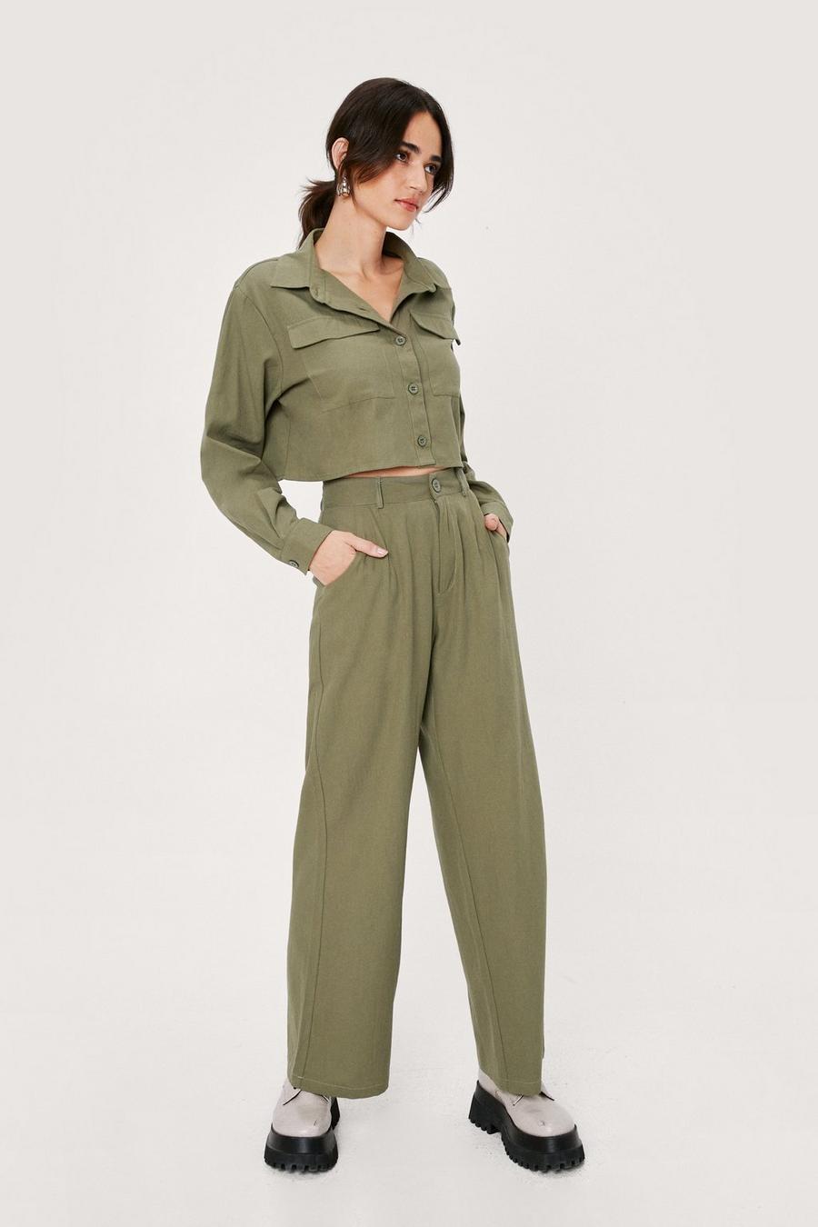 petite wide leg trousers m&s