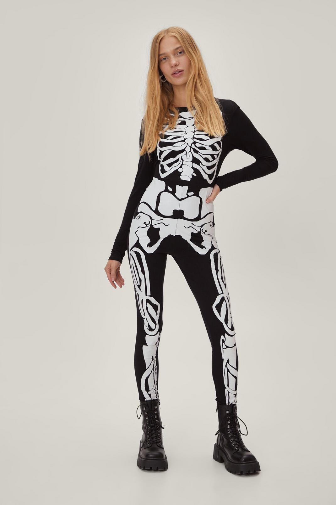 Petite Skeleton Jumpsuit image number 1