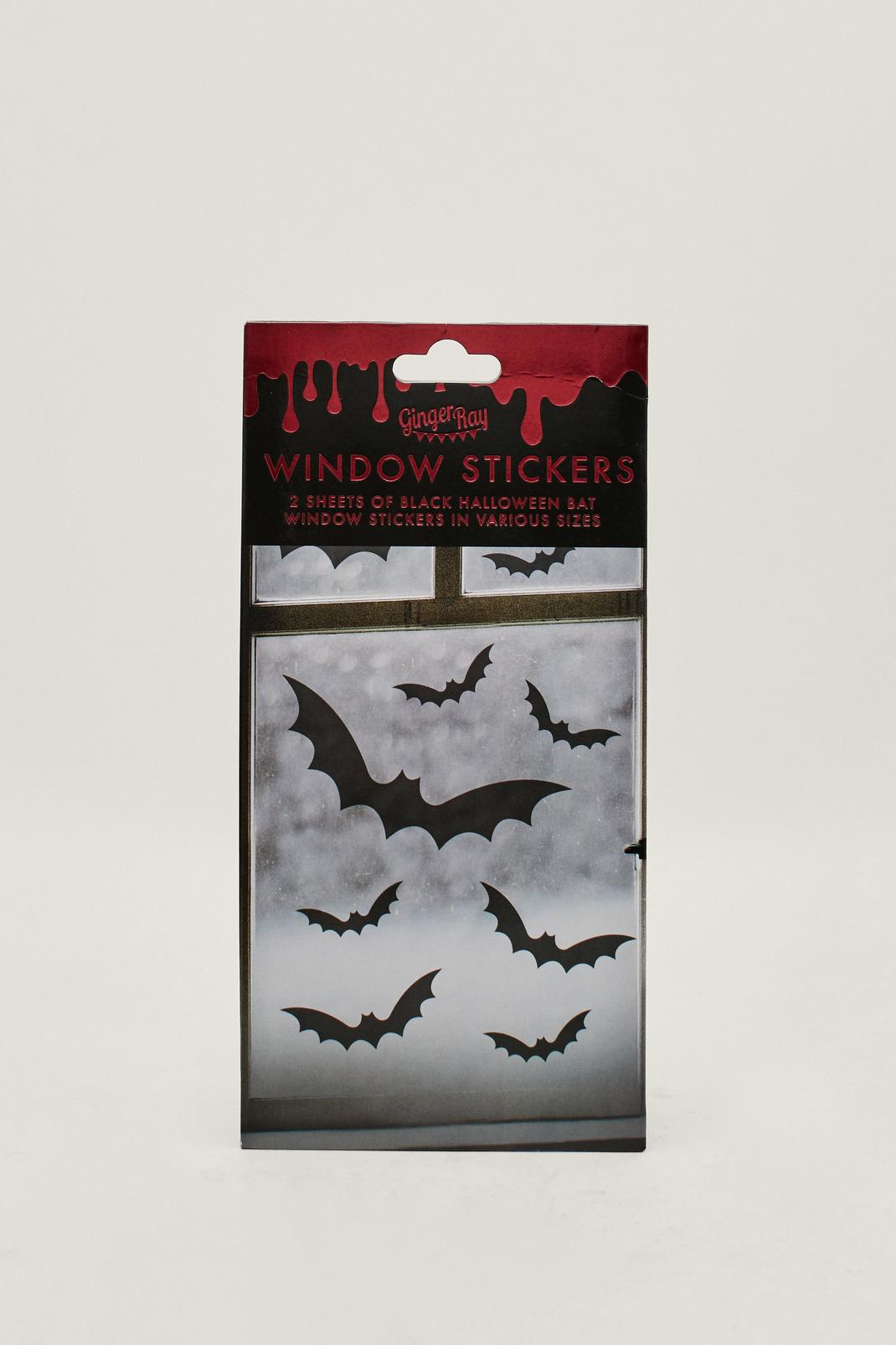 Black Bat Window Stickers image number 1