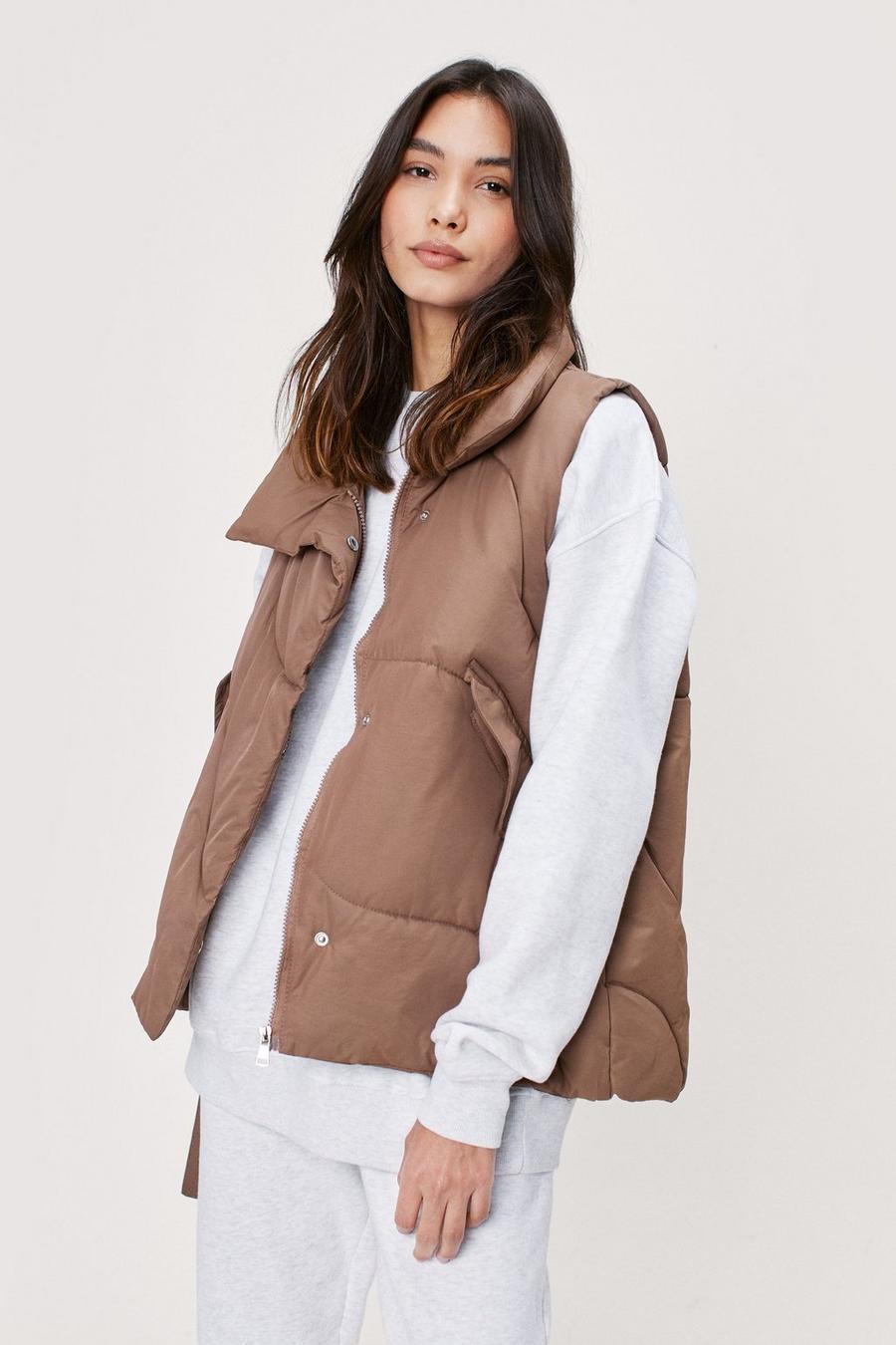 Quilted Padded Puffer Vest