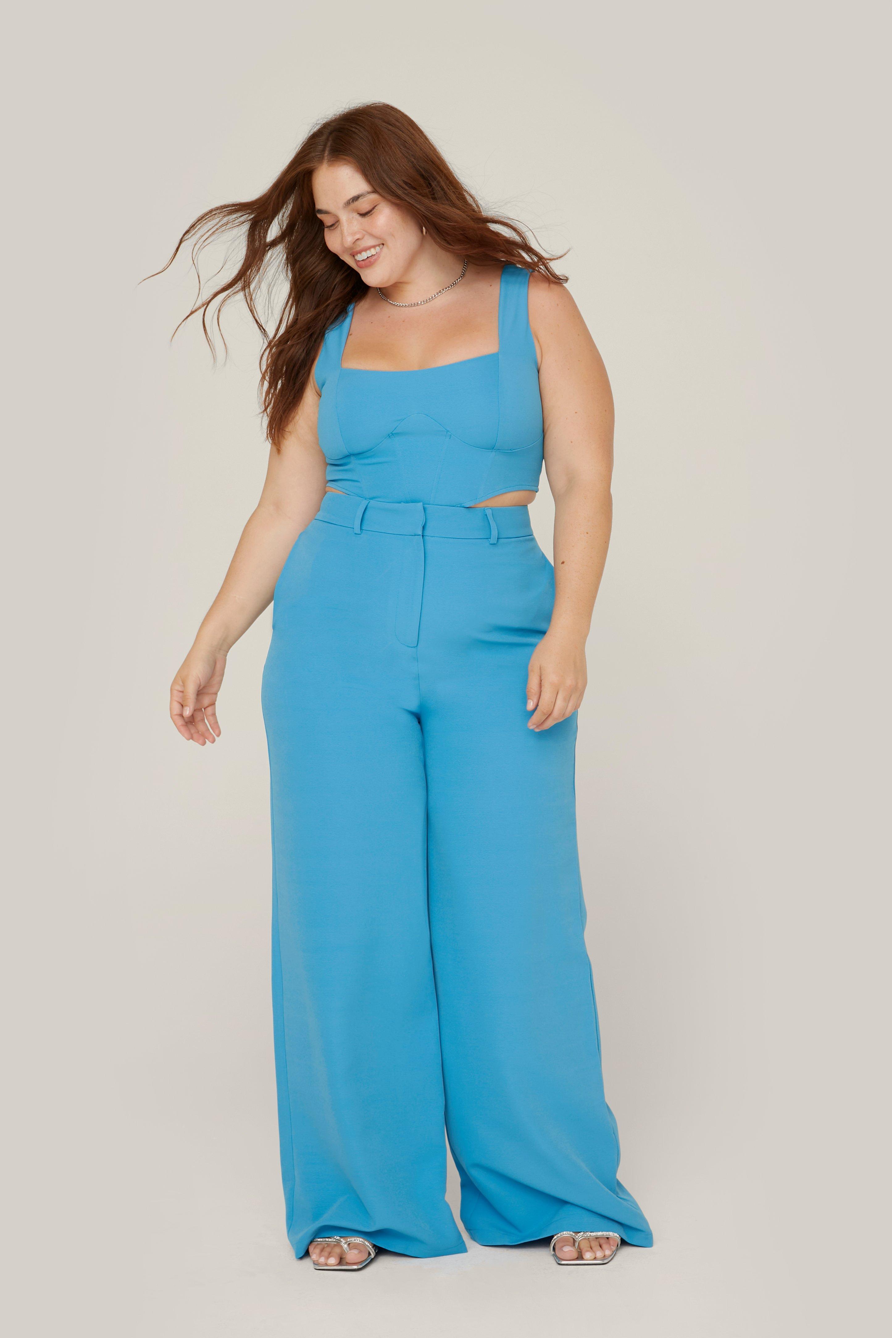 plus size tailored pants