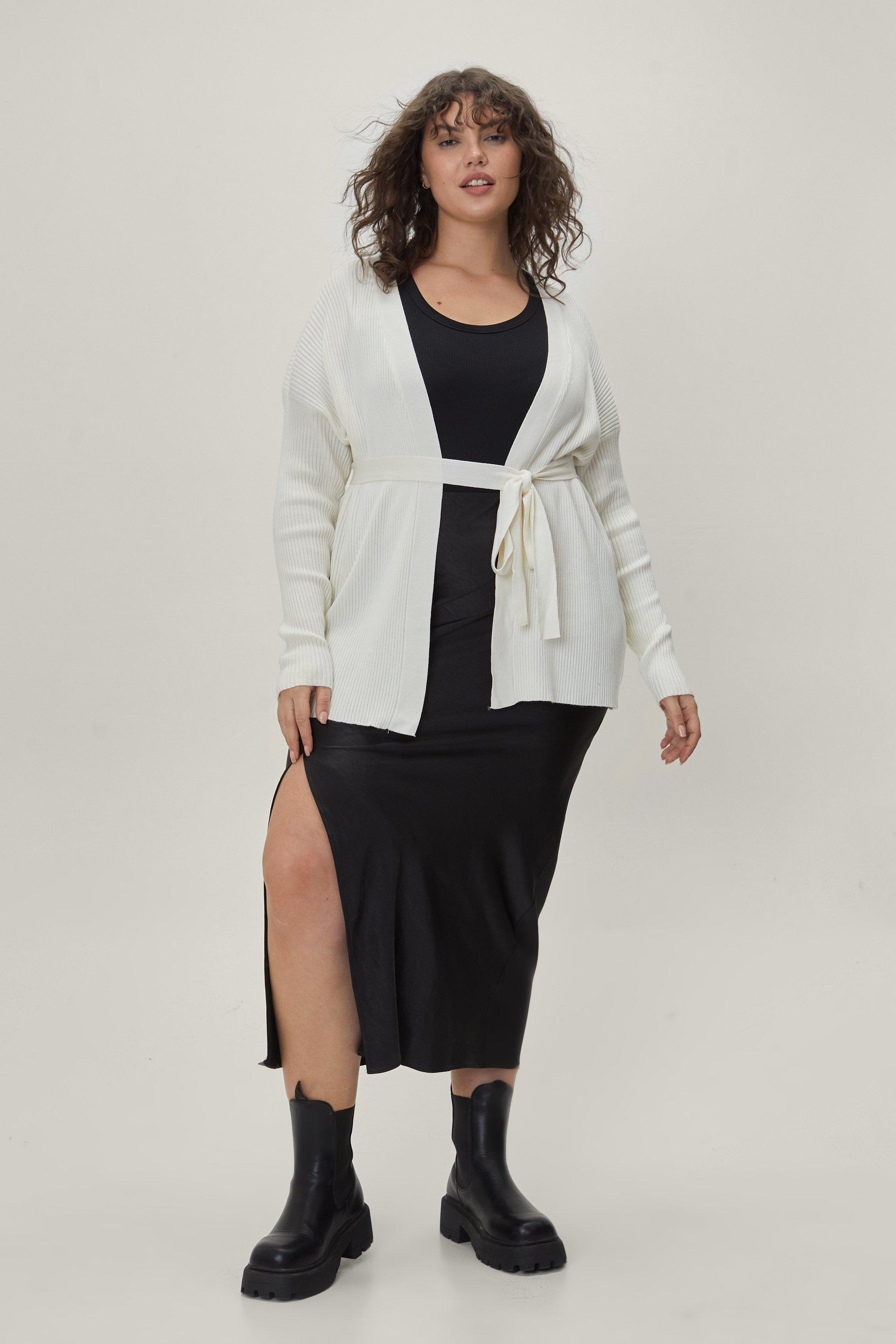 Longline cardigan plus size best sale