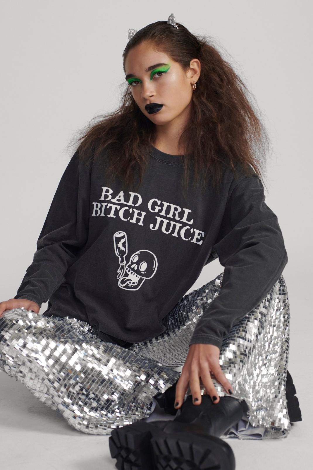 Charcoal Bad Girl Bitch Juice image number 1