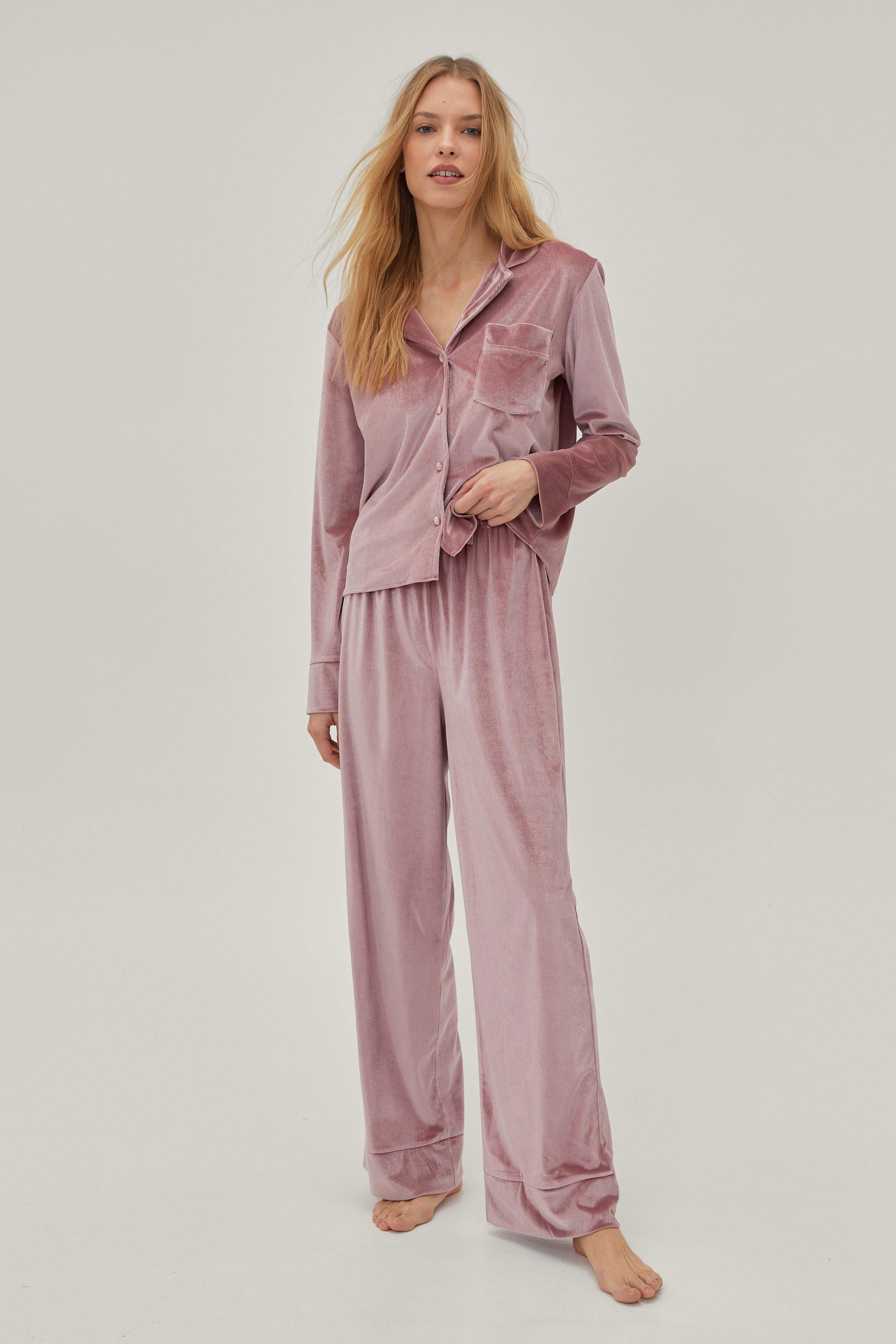 Womens button down online pajama shirt