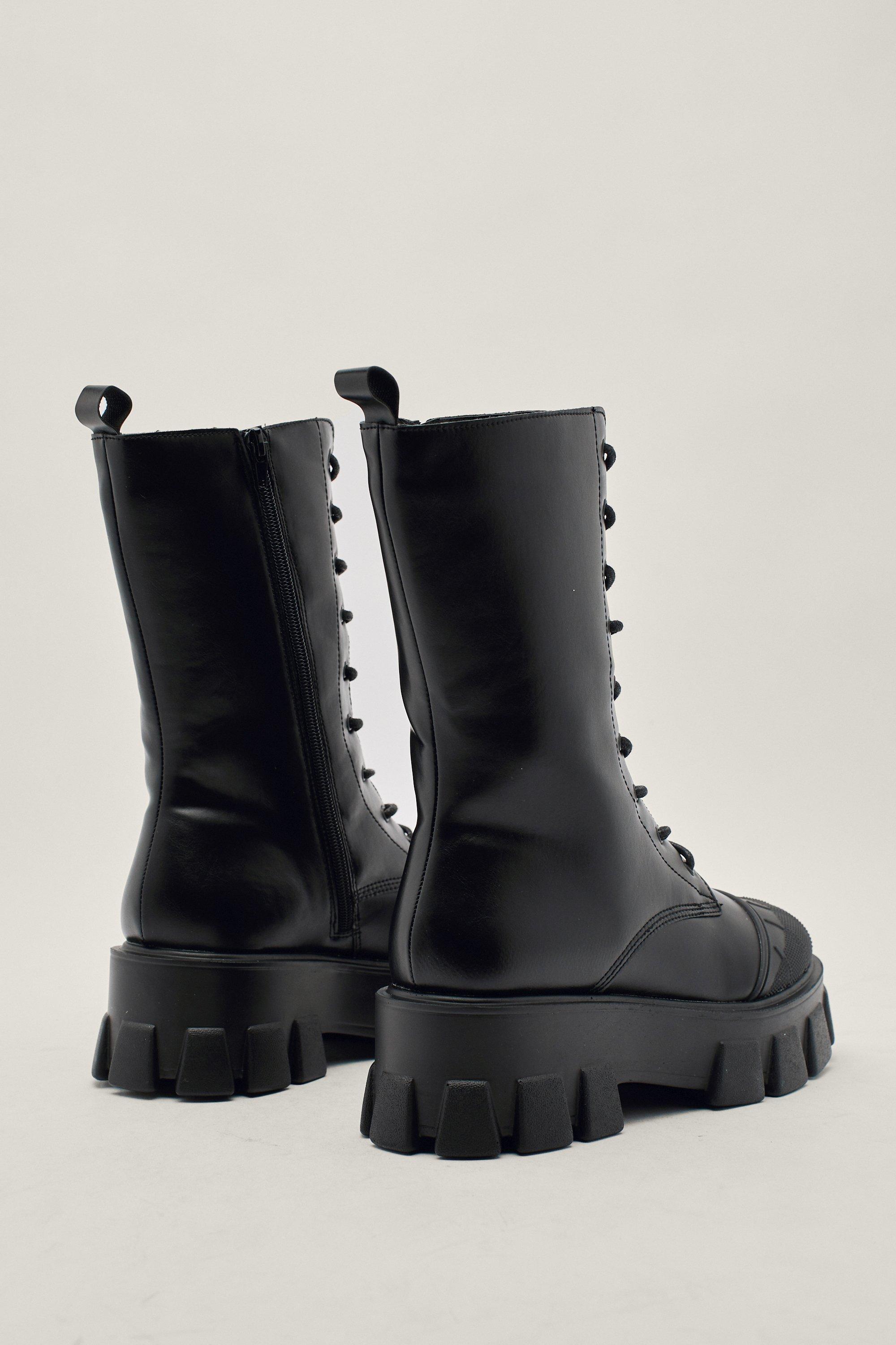 Nasty gal outlet biker boots