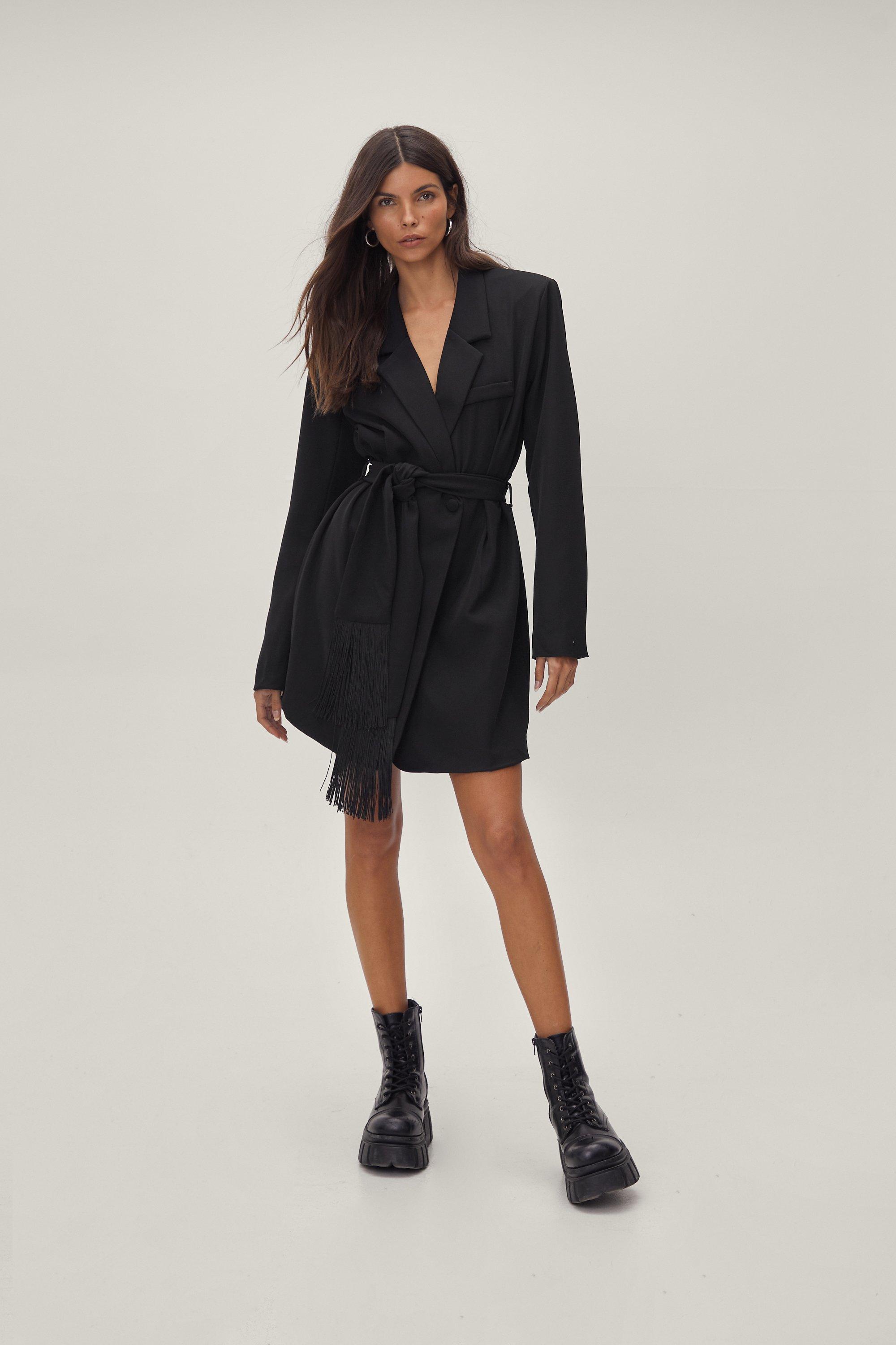 Nasty gal hotsell tuxedo dress