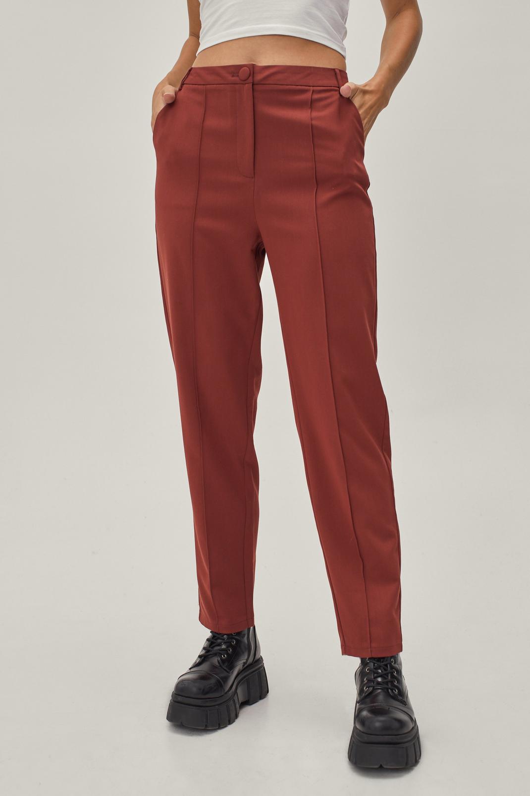 104 Low Rise Tapered Suit Pants image number 2