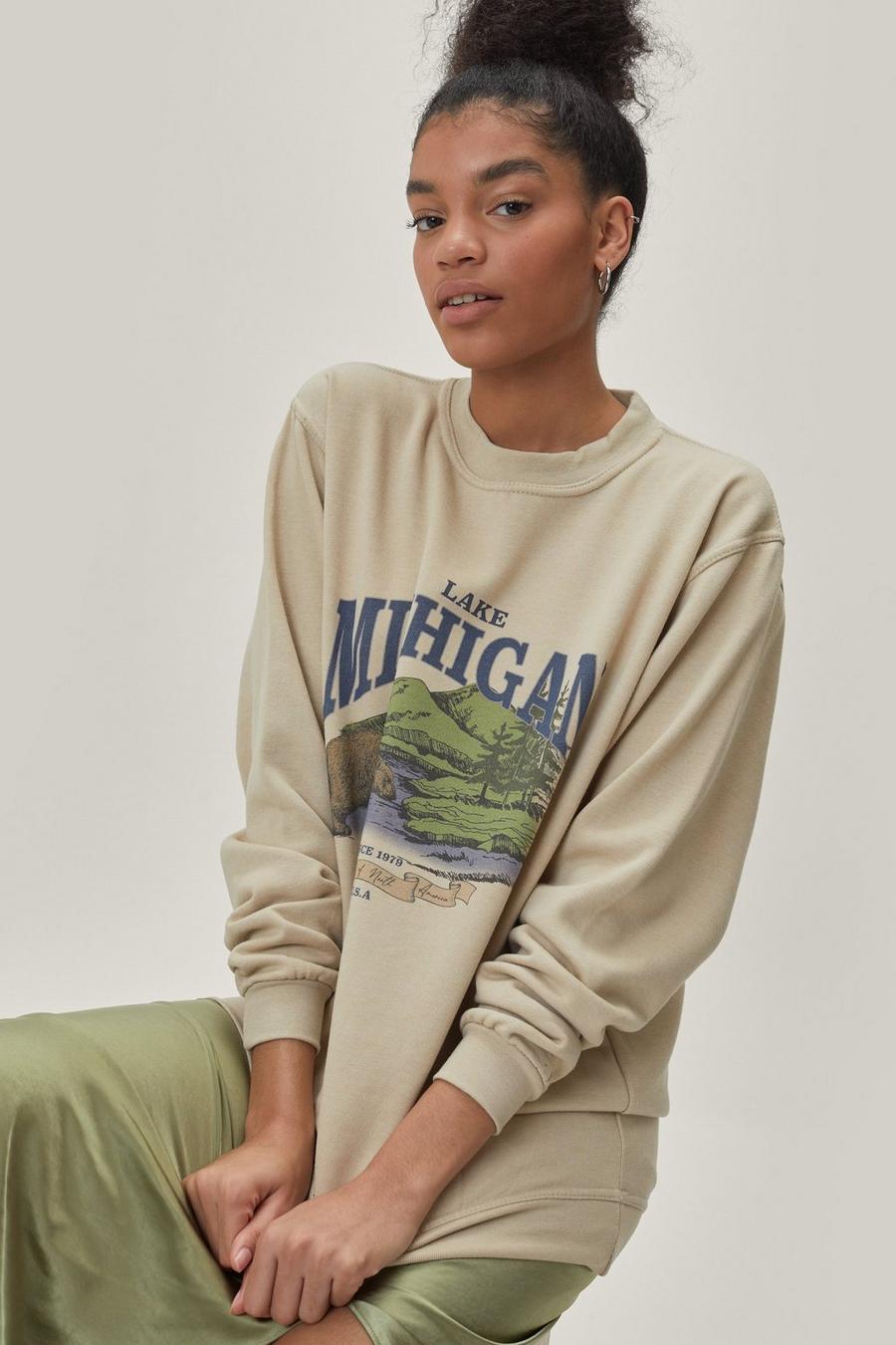 Lake Michigan Graphic Sweatshirt