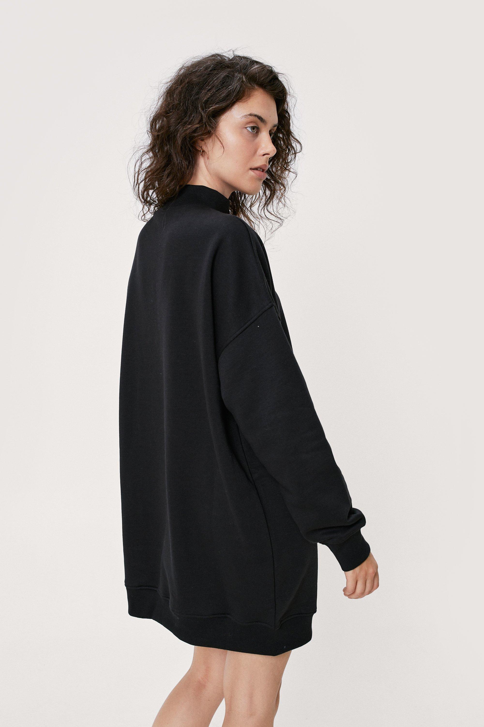 Nasty gal sweatshirt online dress