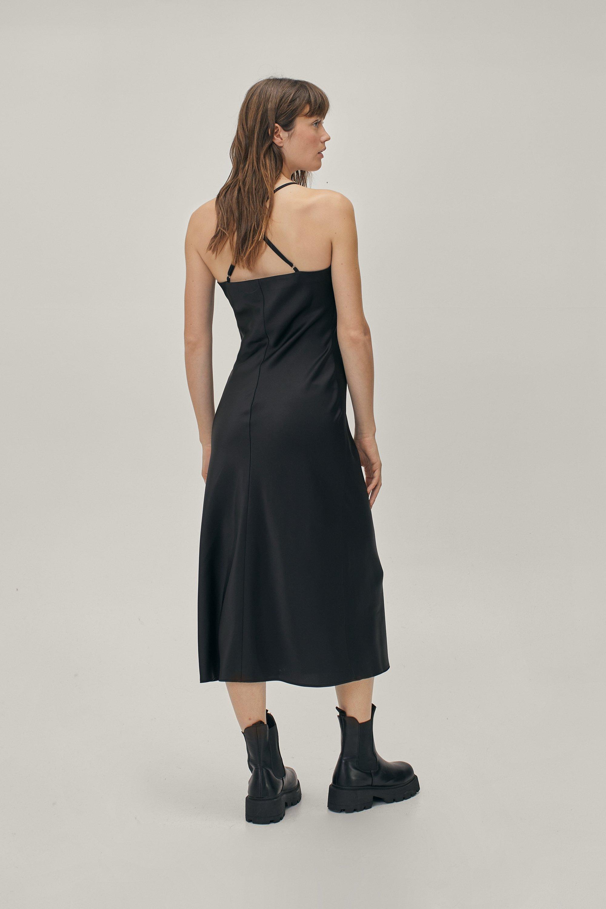 Satin slip clearance dress filippa k