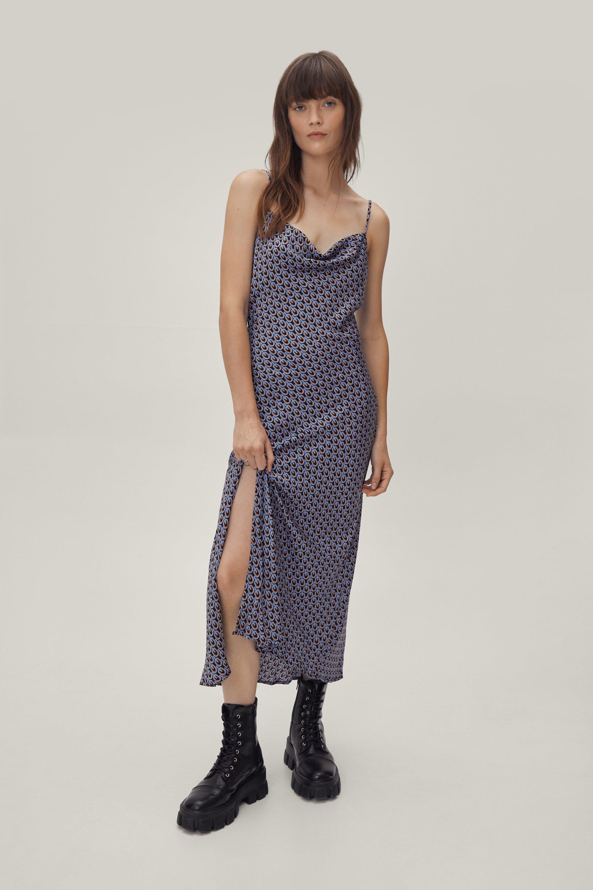 retro slip dress