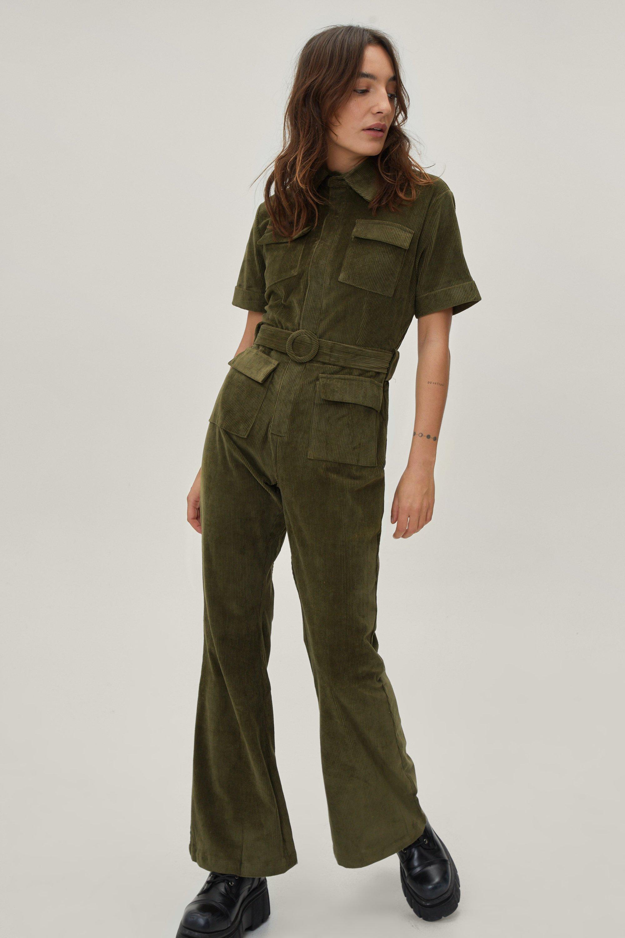 green boiler suit womens