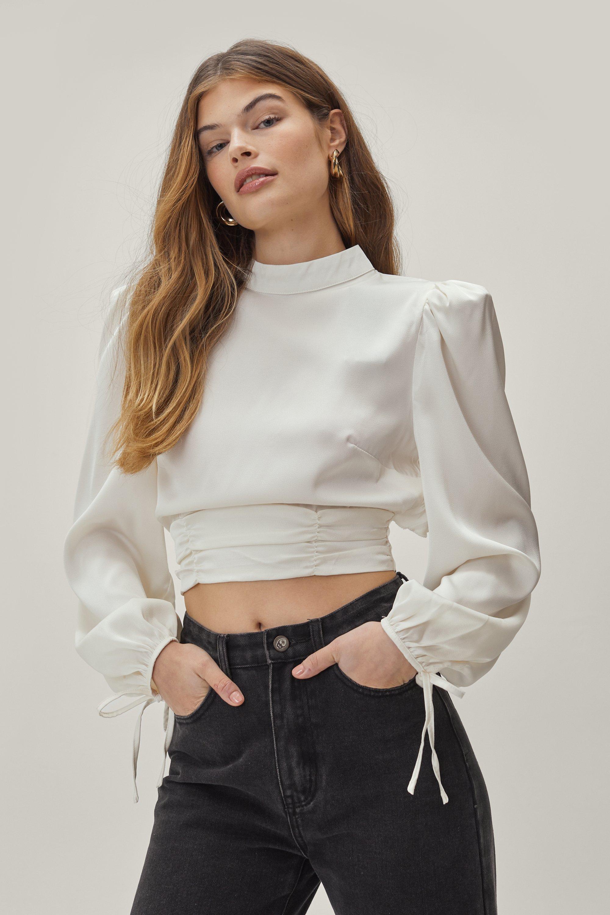 Nasty gal best sale satin top