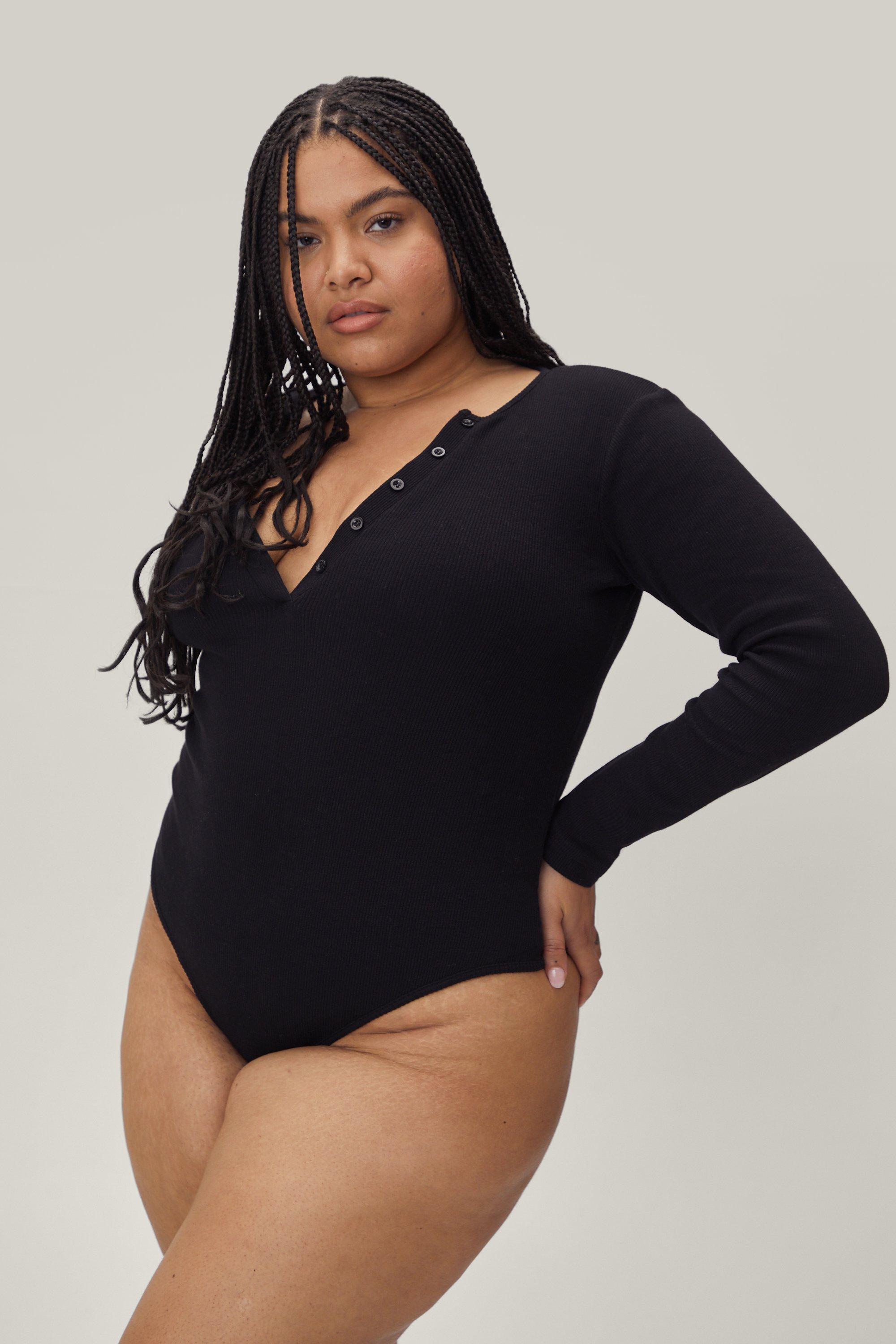 https://media.nastygal.com/i/nastygal/agg15519_black_xl_2/plus-size-ribbed-button-down-bodysuit