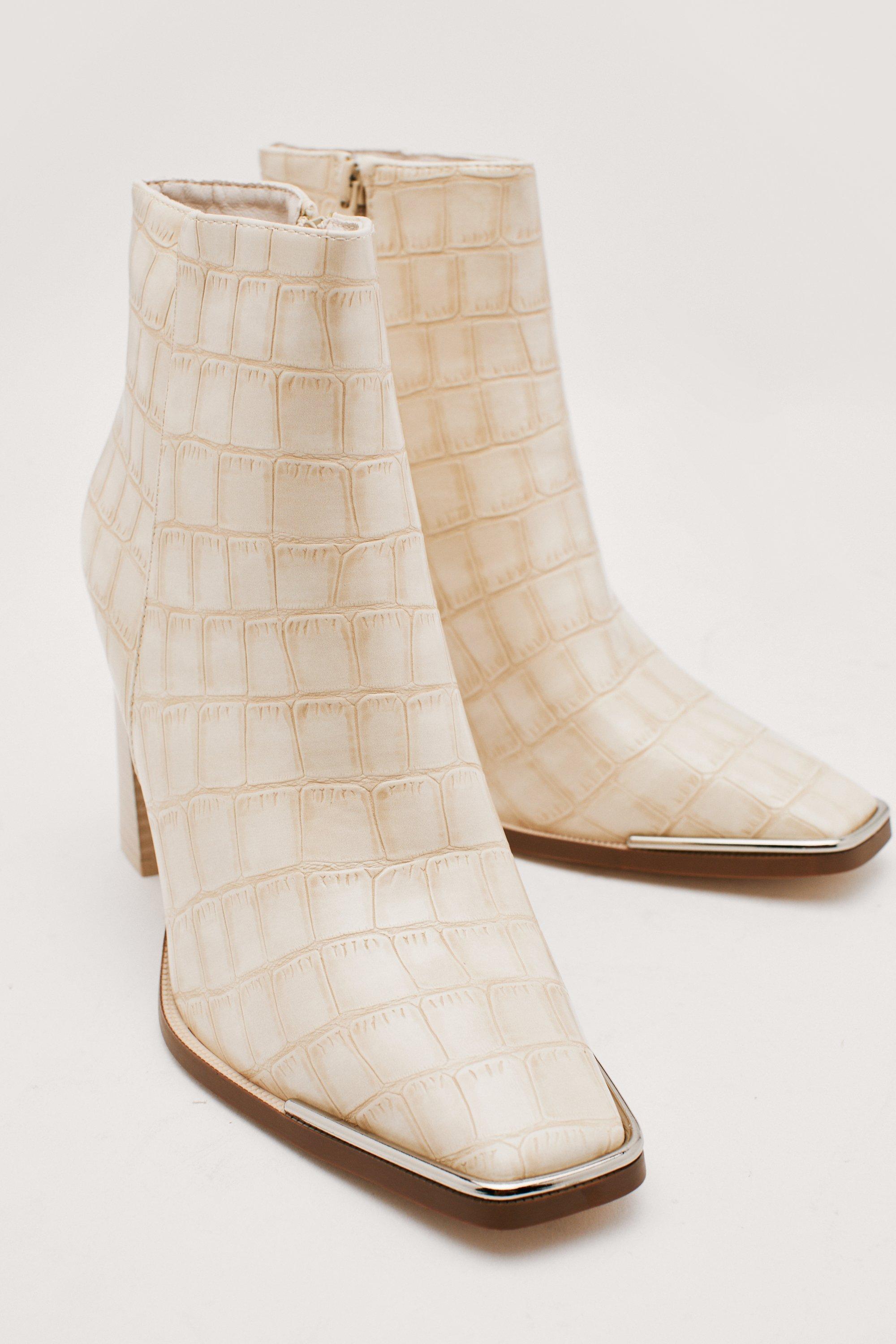 Nasty gal hot sale croc boots