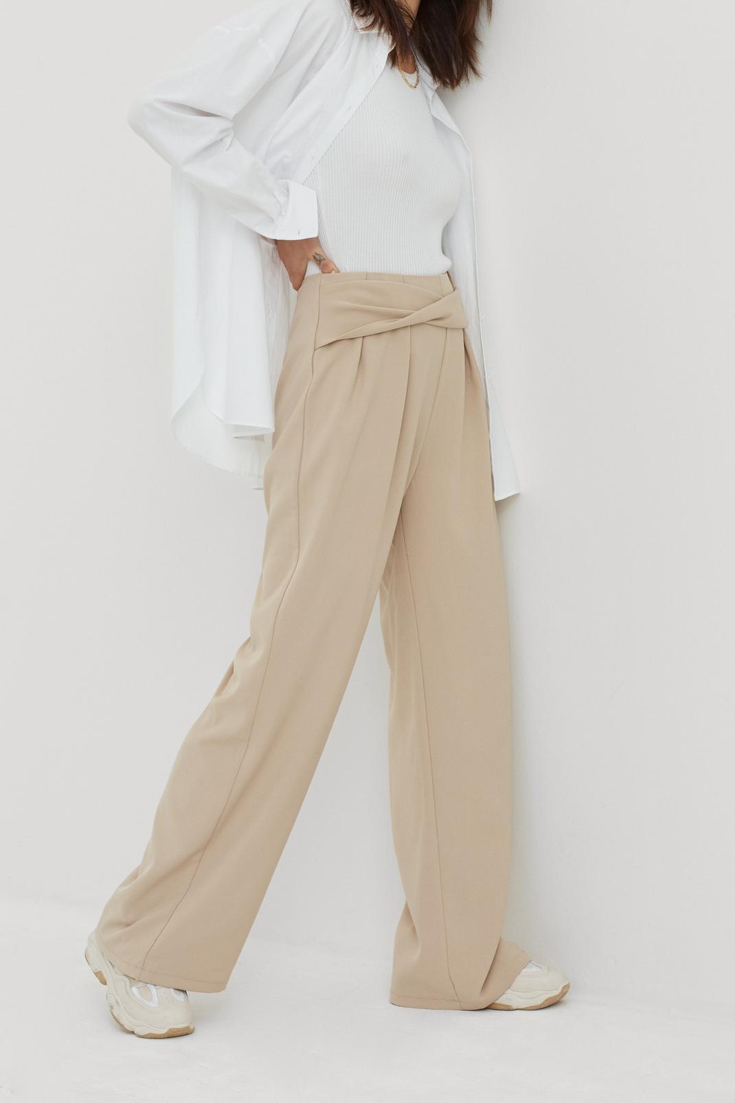 631 Twist Detail Tailored Pants image number 2