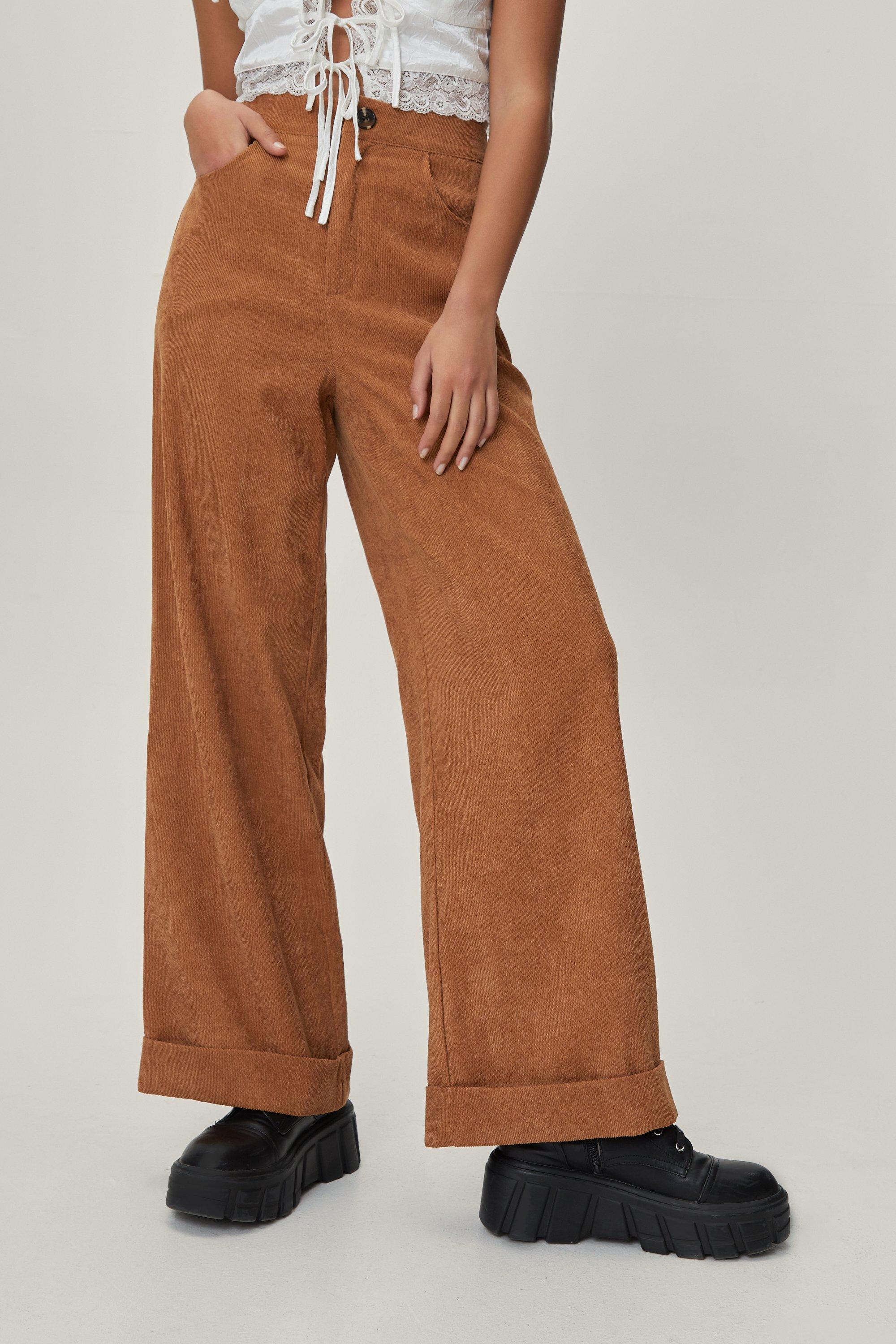 Leg Pants Trousers Women Corduroy Straight Womens Casual Pants 2x Casual  Two Piece Outfits for Women Pants Set Women's Casual Pants Comfy Business