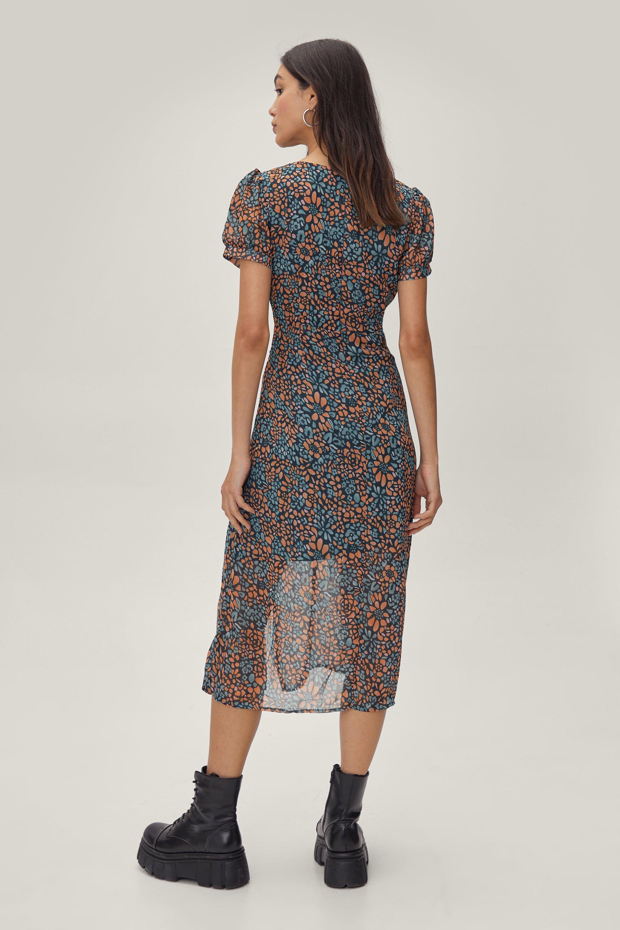 Nasty gal tea clearance dress