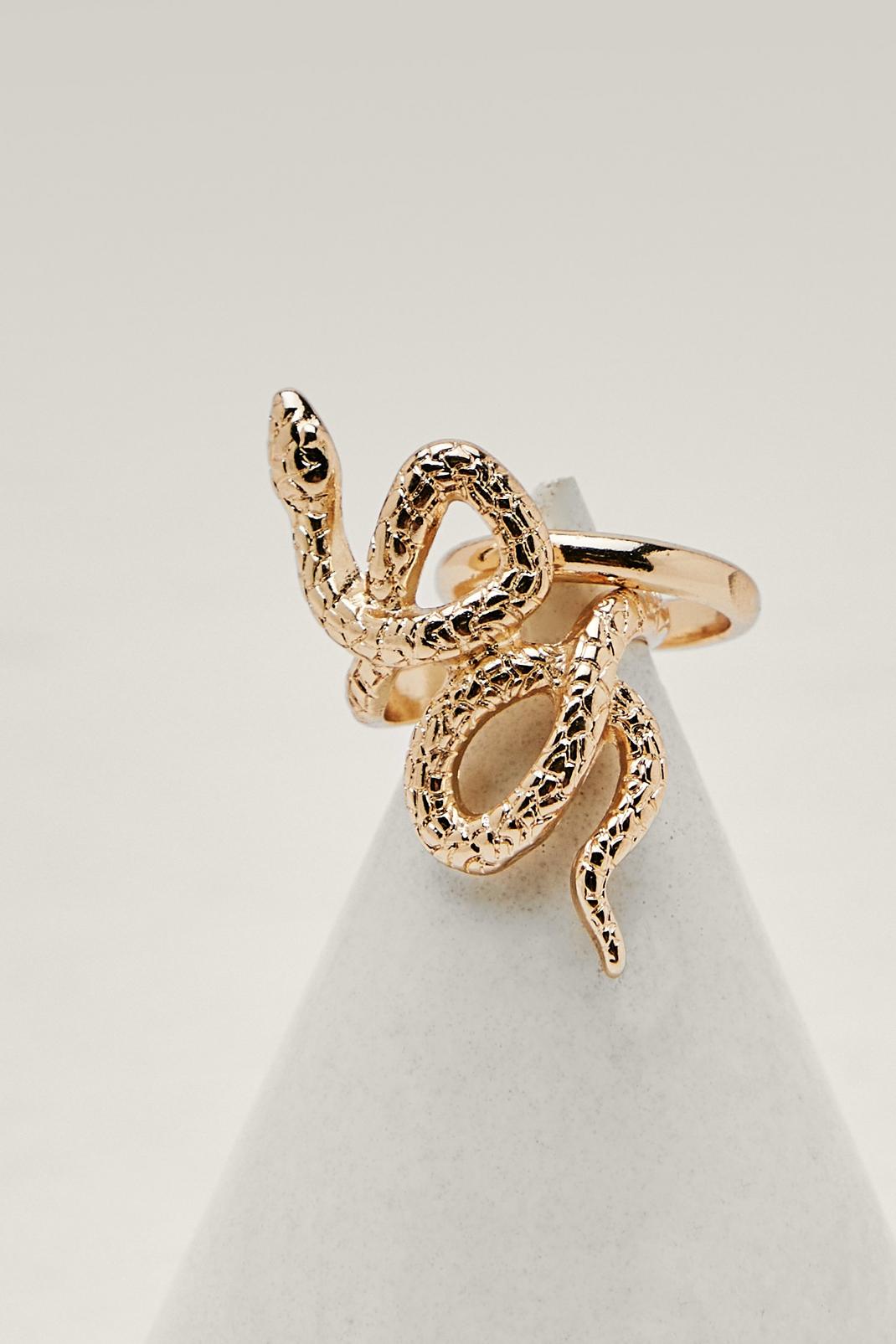 128 4pc Recycled Snake Ring Pack image number 2