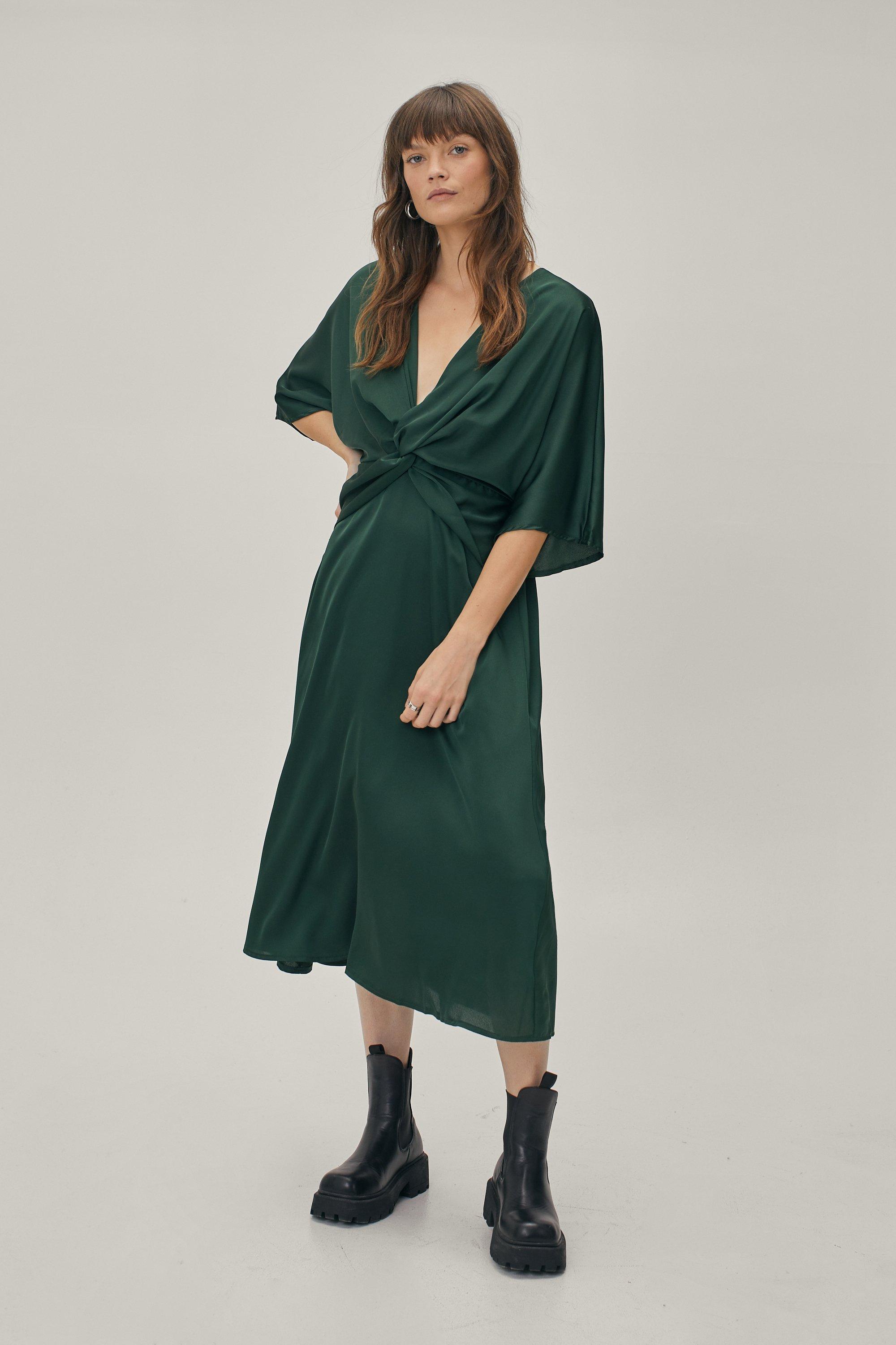 Robe discount effet drapé