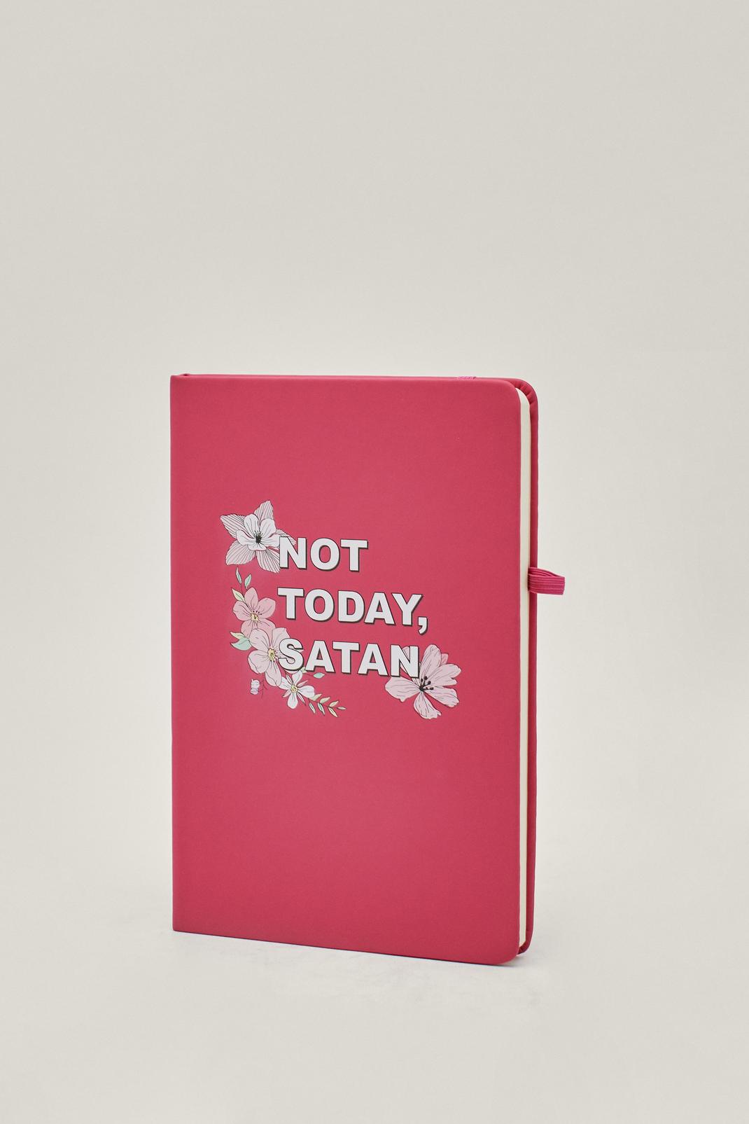 155 Not Today Satan Notebook image number 2