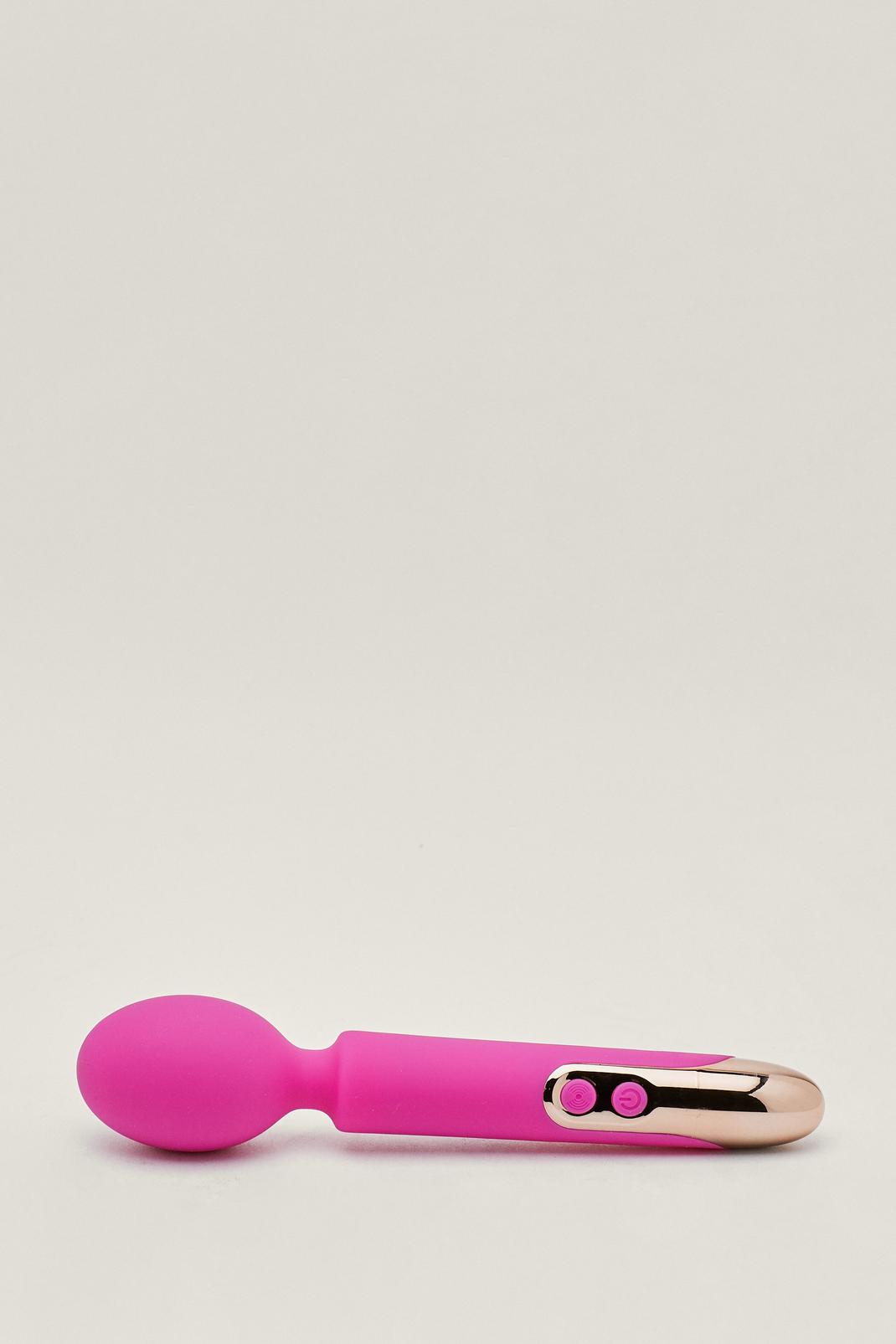 Oriel Rechargeable Wand Vibrator, Fuchsia image number 1
