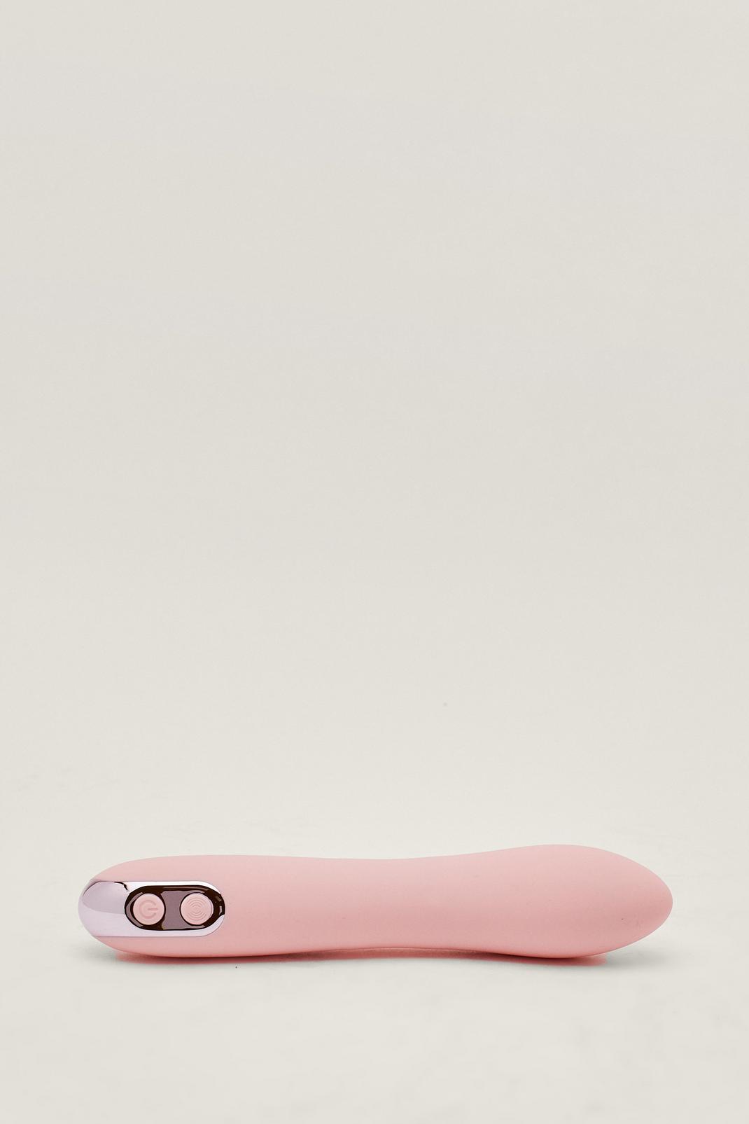 Baby pink Giamo Silicone USB Rechargeable Vibrator image number 1
