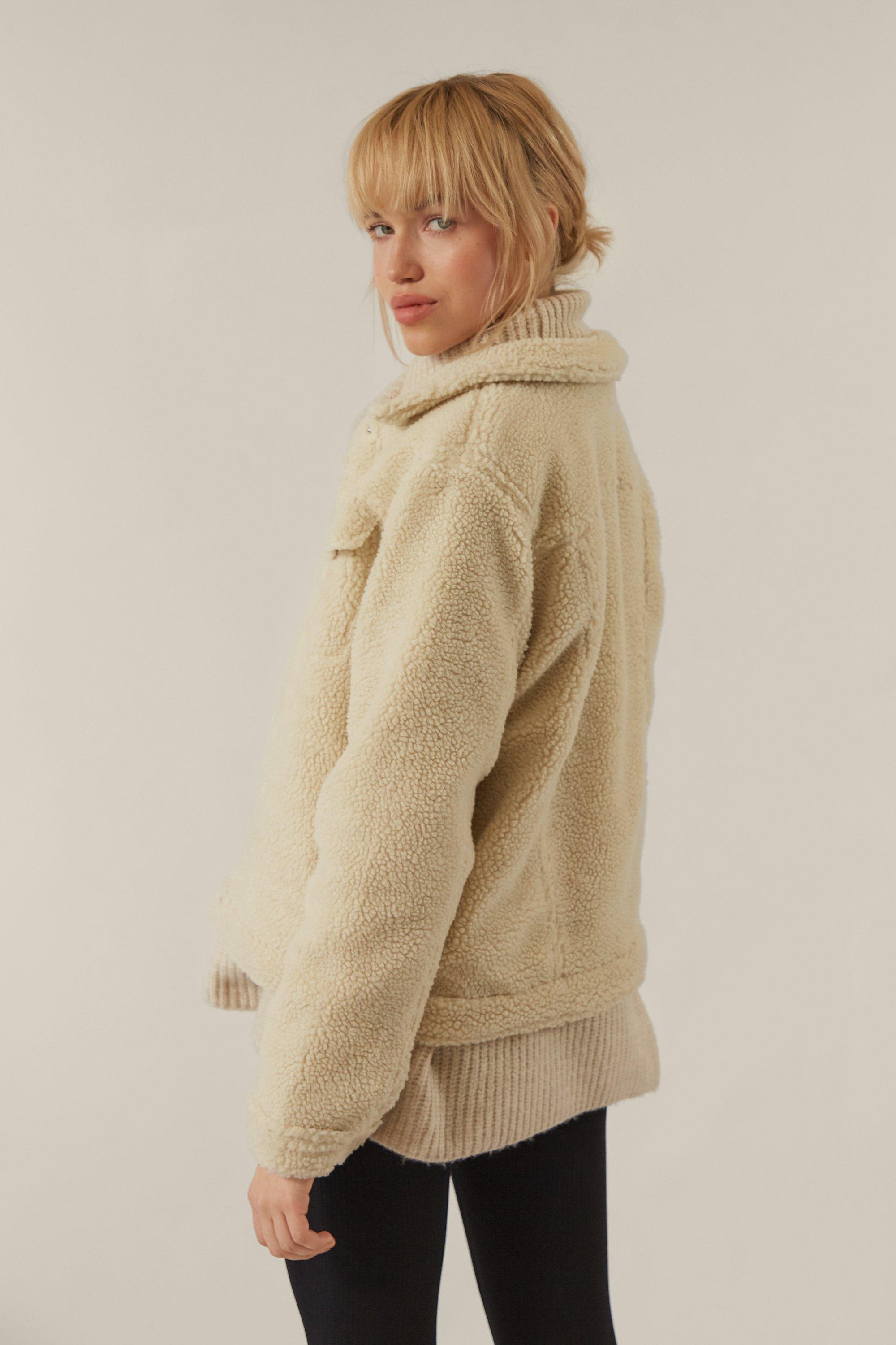 teddy sherpa jacket