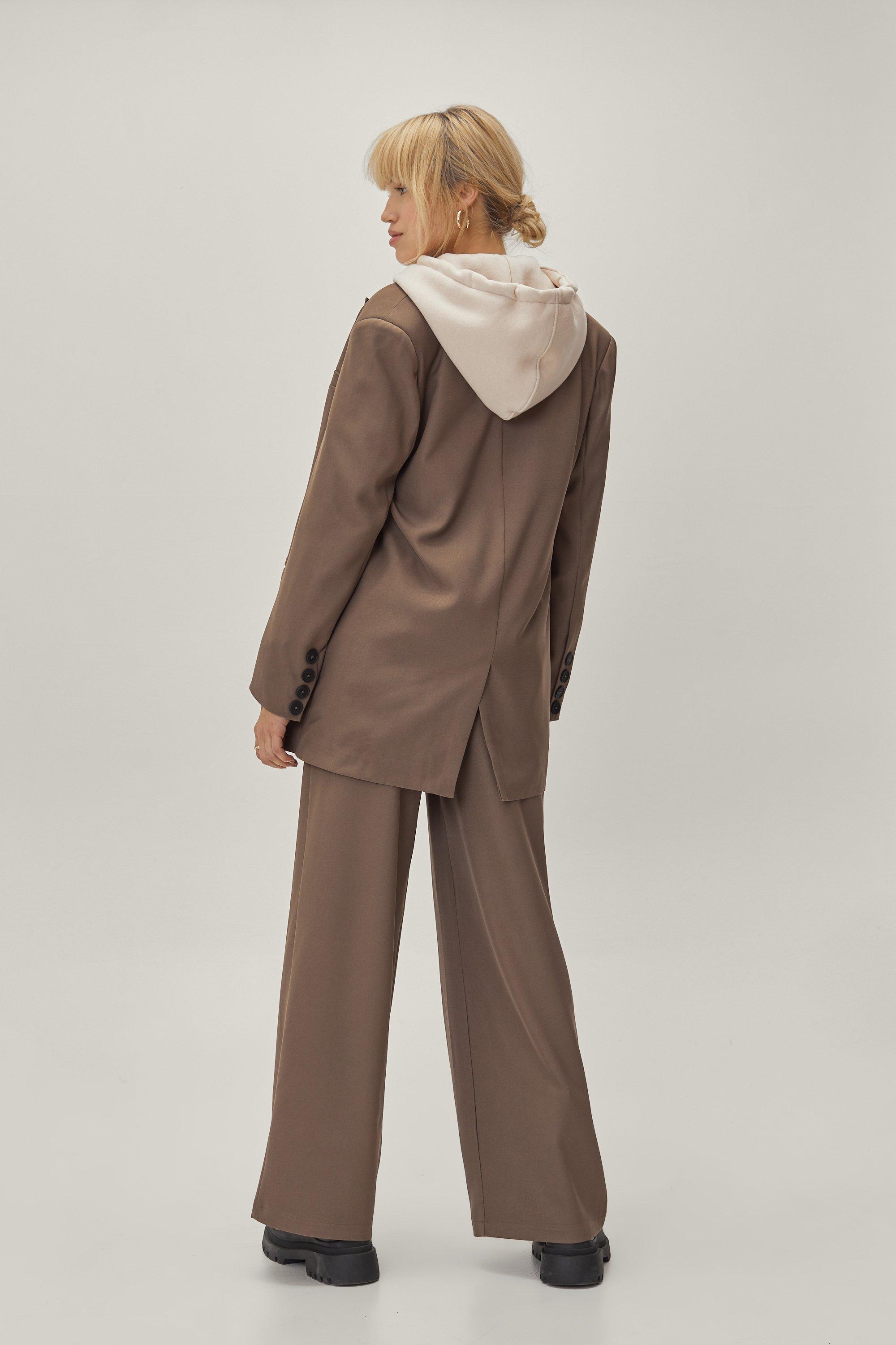 Double Pleated Tailored Pants