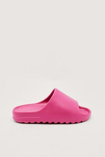 Pink Rubber Sliders