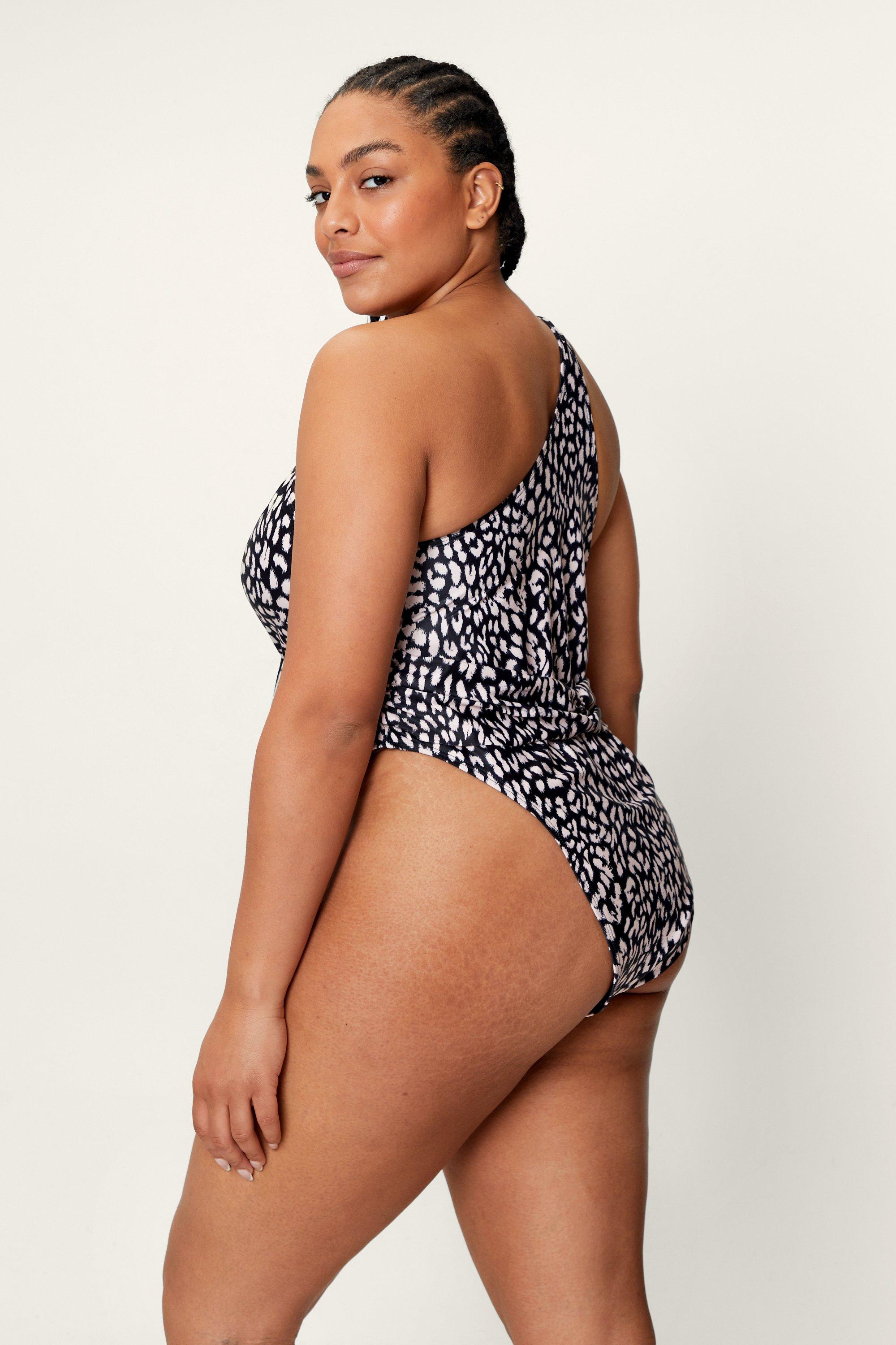 Plus size leopard swimsuit online