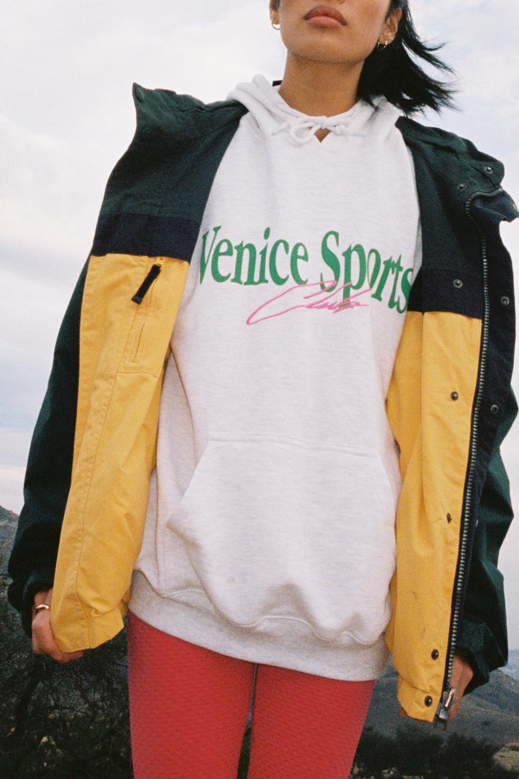 978 Venice Sports Oversized Drawstring Hoodie image number 1