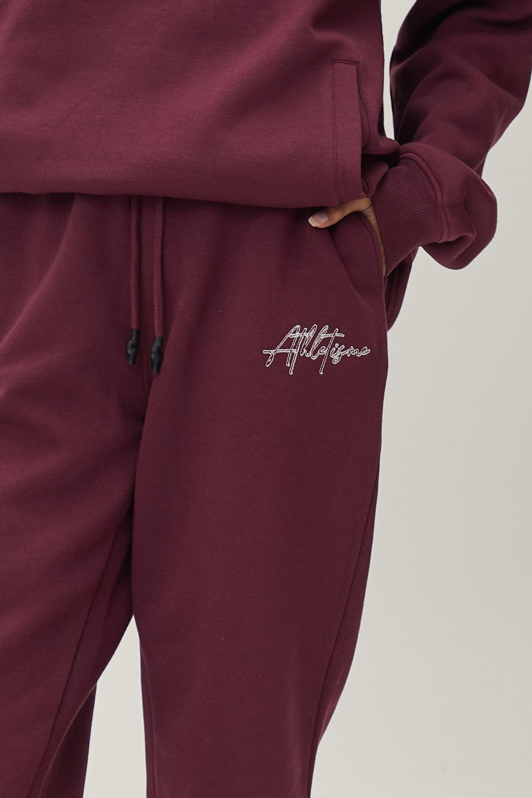 293 Embroidered Athleisure Relaxed Fit Joggers image number 2