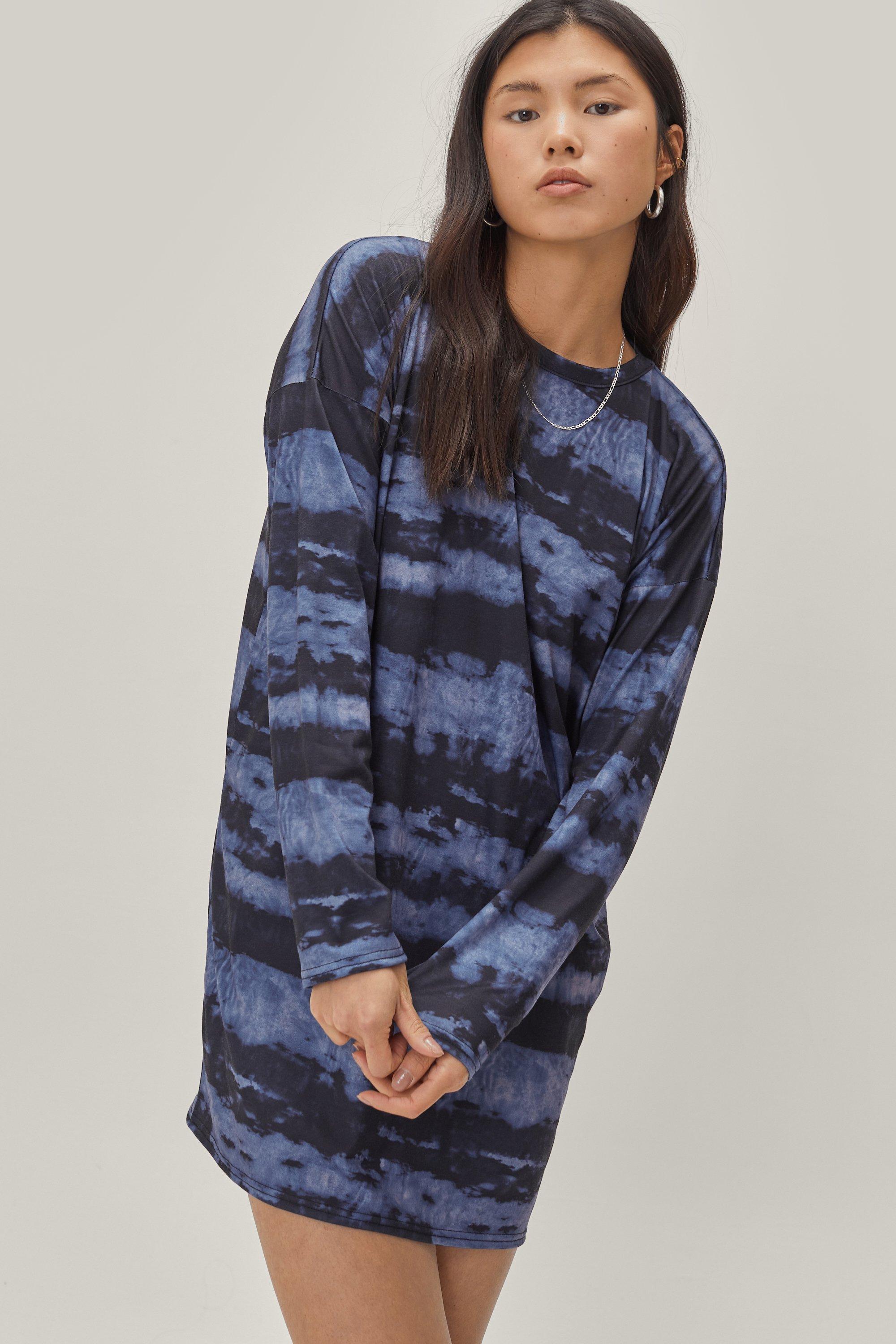 t shirt dress tie dye