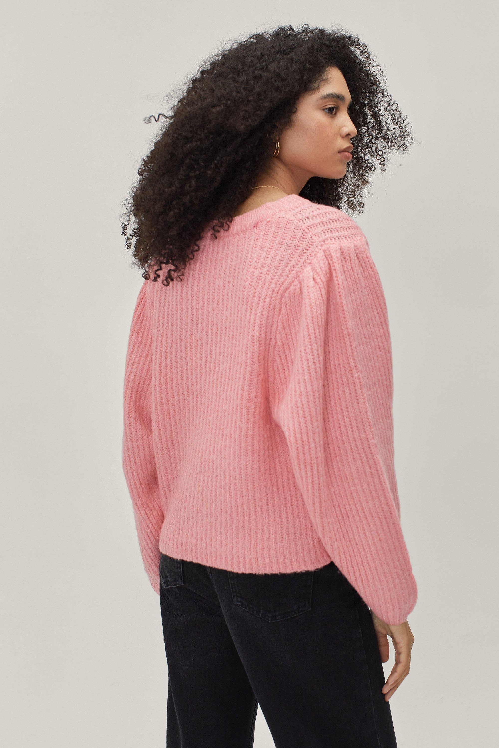 Fluffy 2025 sleeve jumper