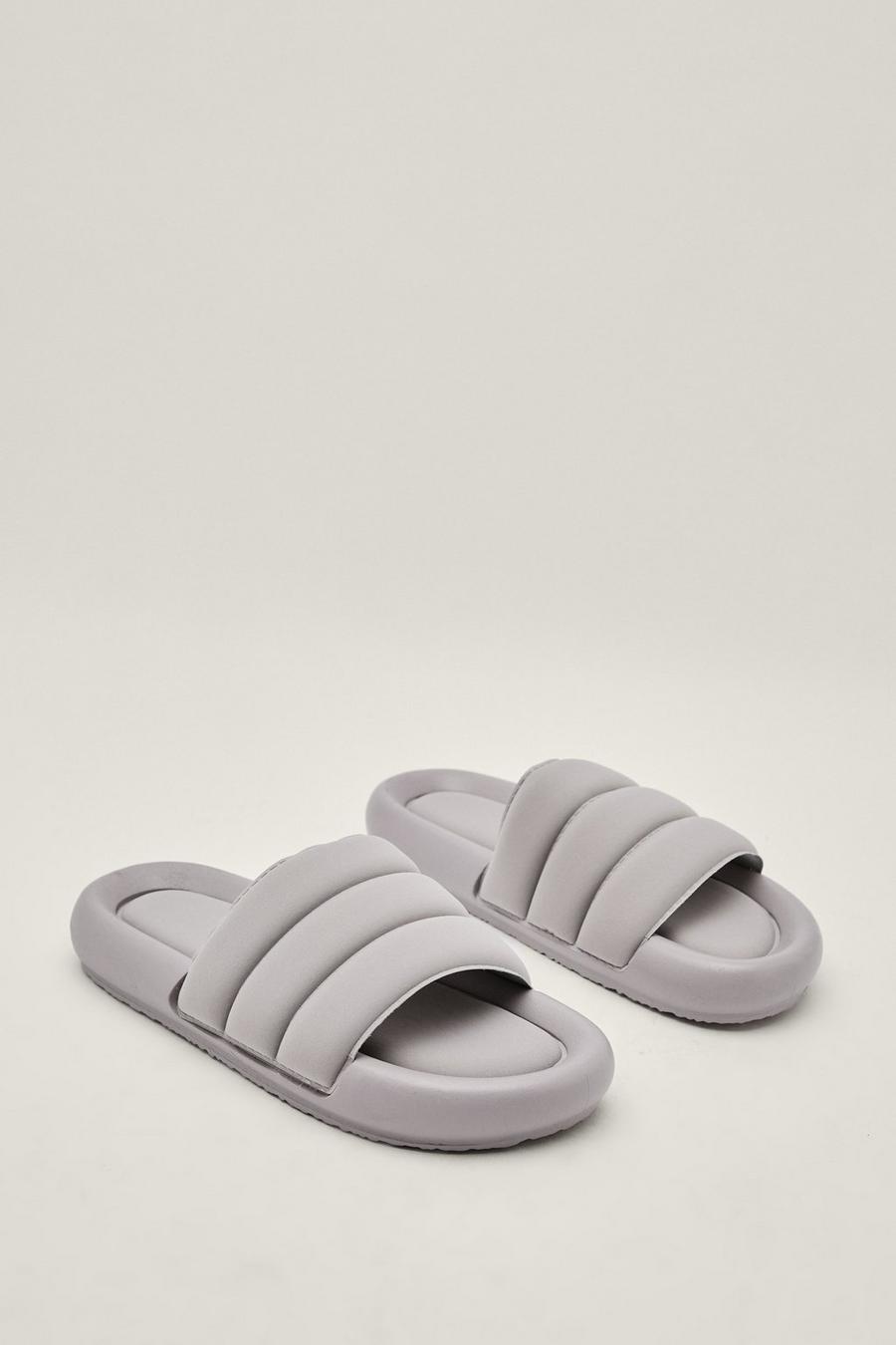 Faux Leather Padded Sliders