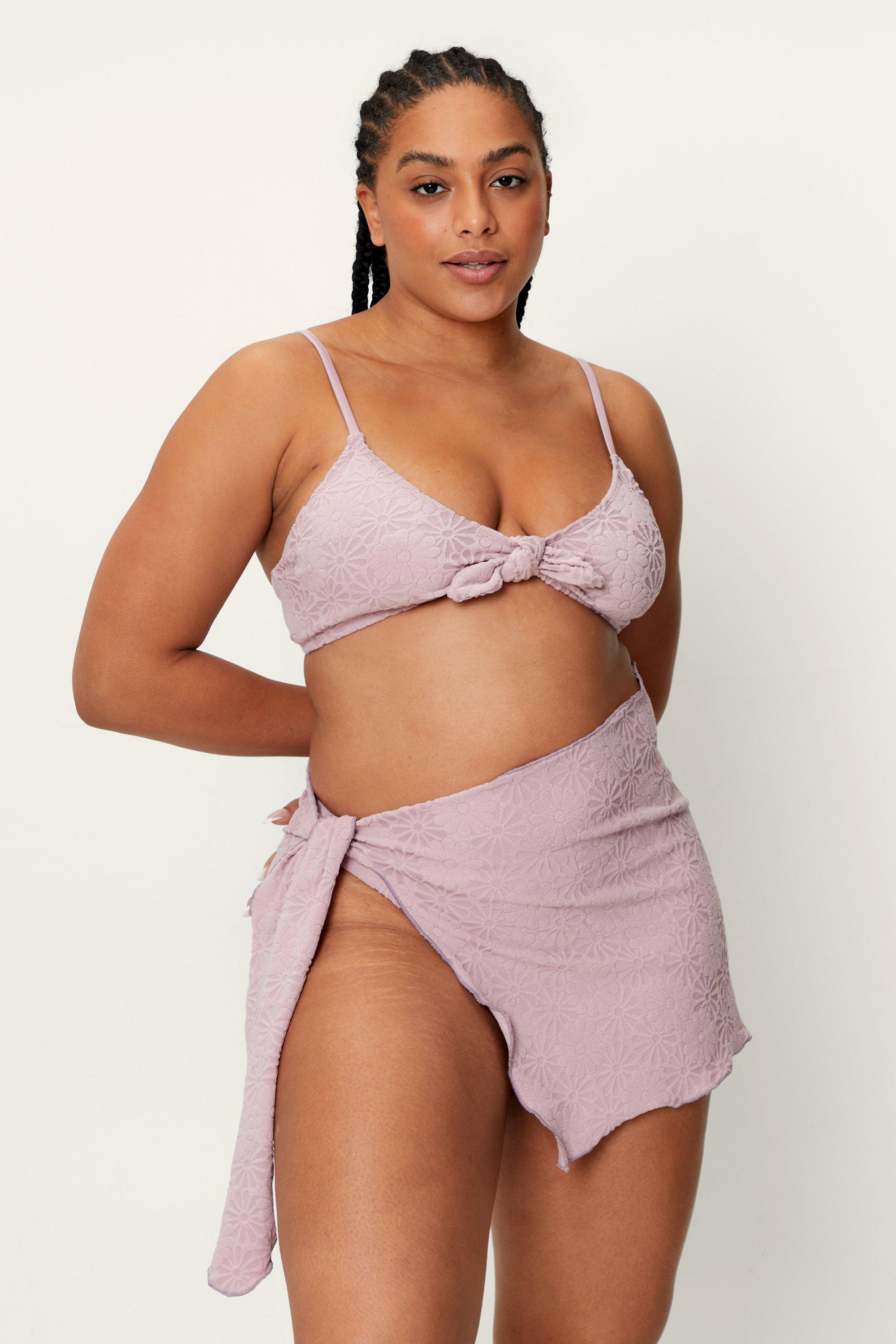 plus size 3 piece bathing suit