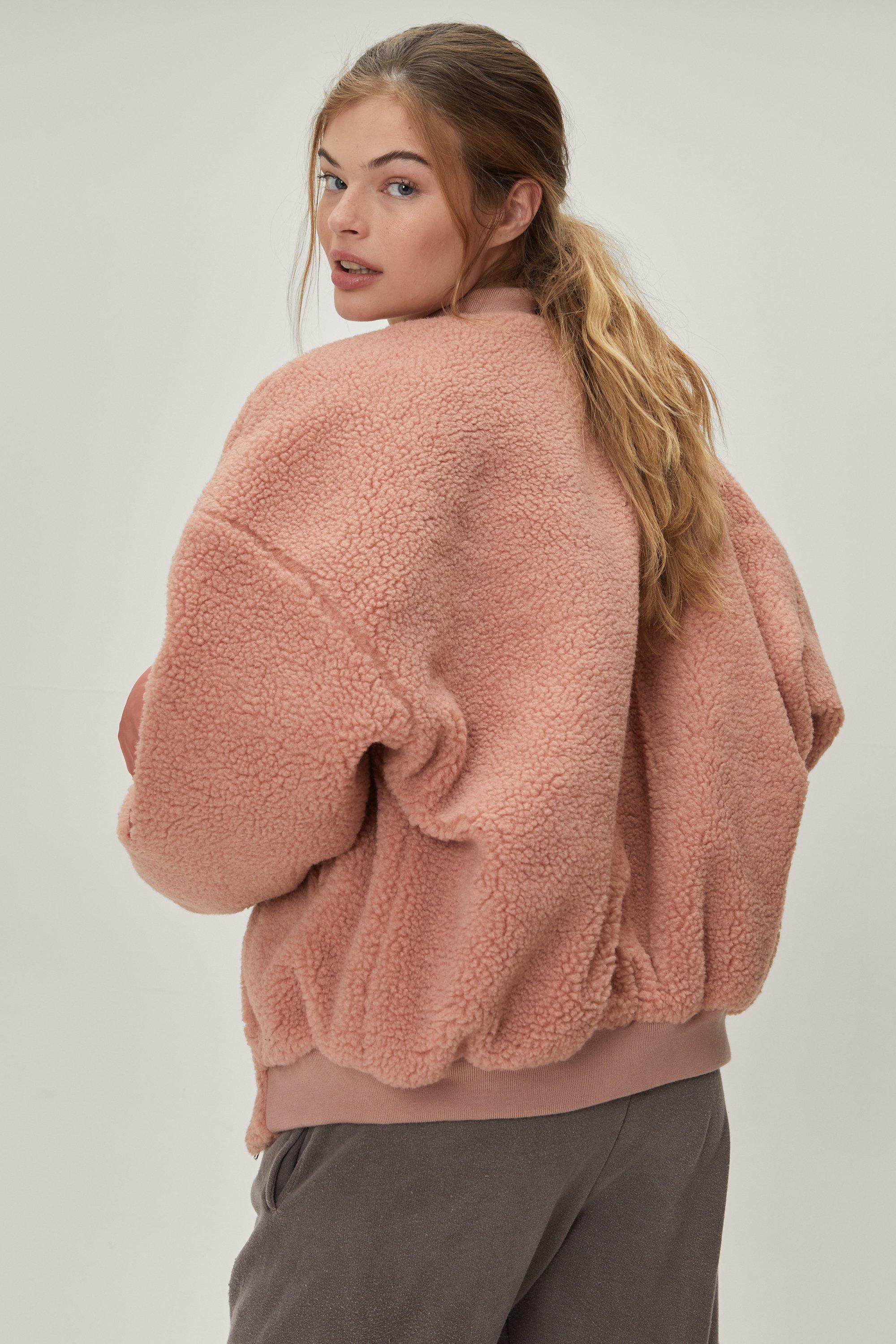 teddy bomber coat