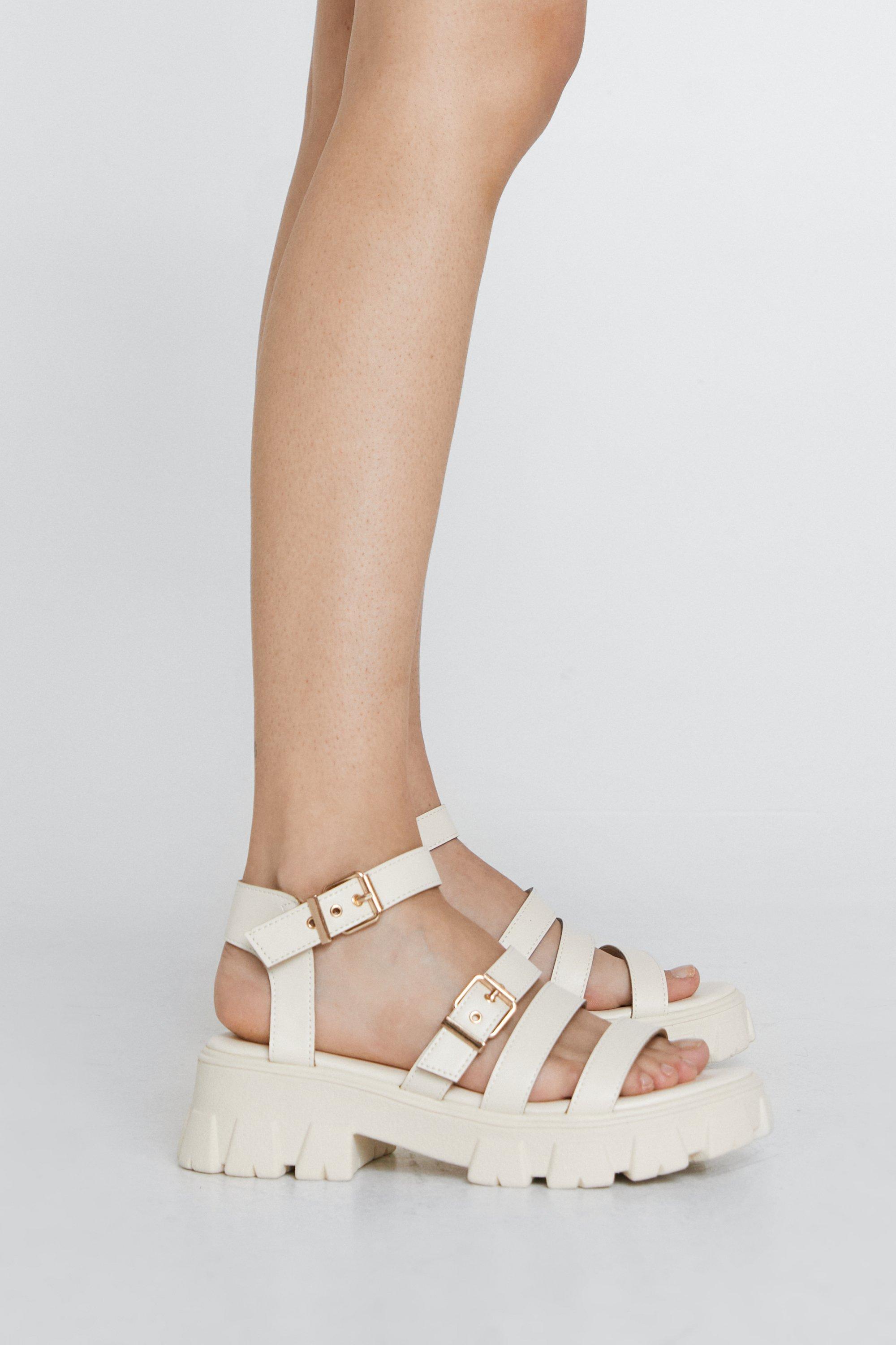 Nasty gal chunky online sandals