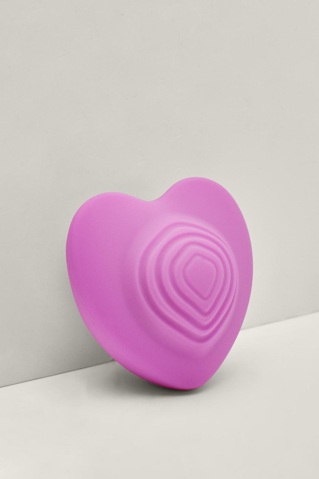 Vibromasseur intime rechargeable Heart Throb, Purple image number 1
