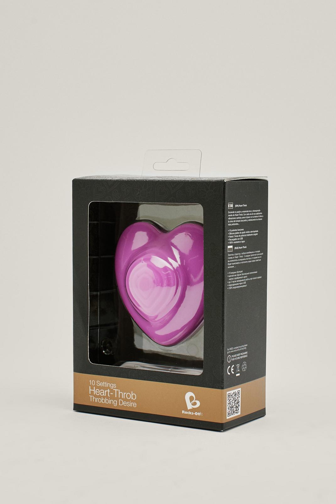 156 Heart Throb Rechargeable Intimate Massager image number 2