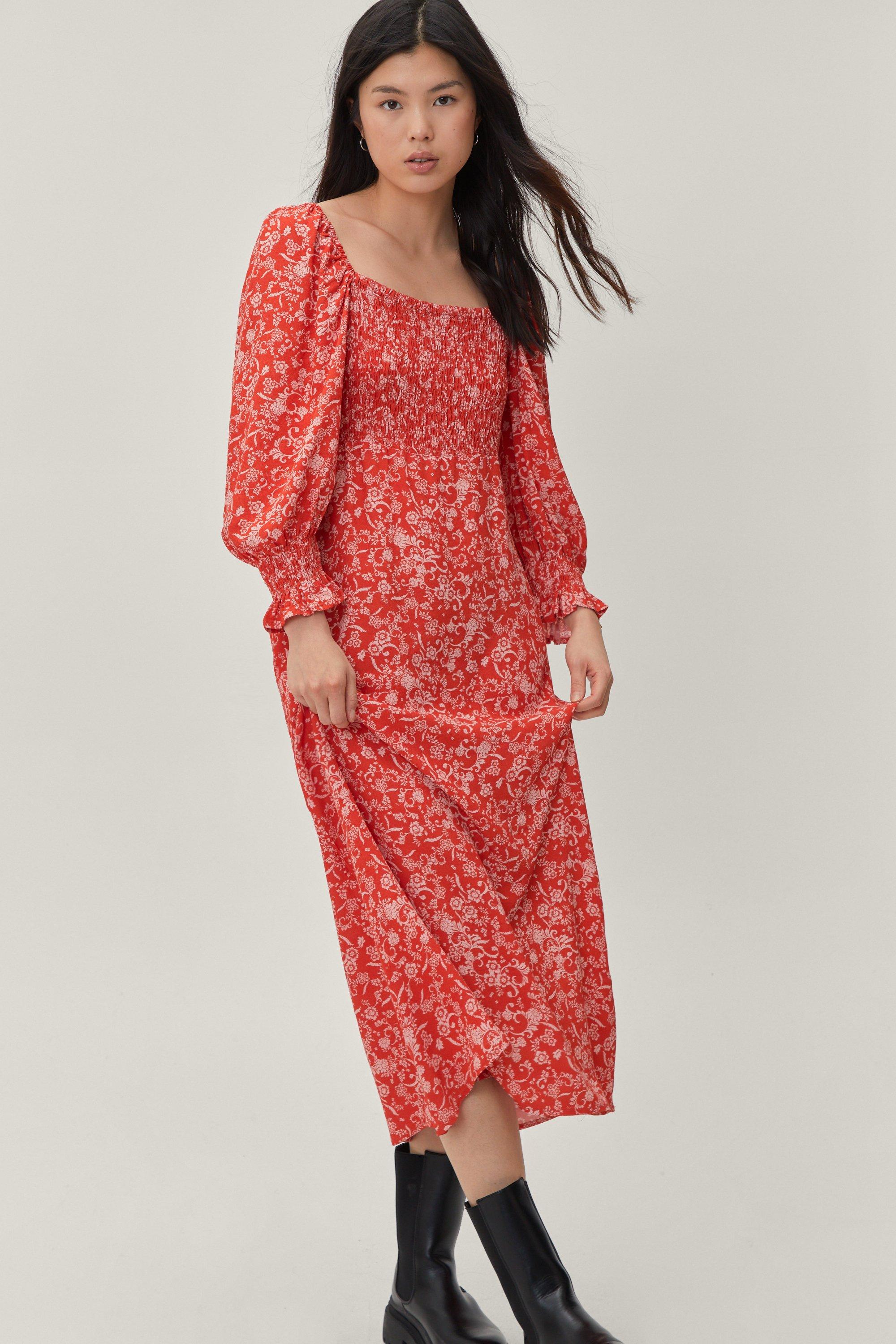 Paisley 2024 smock dress