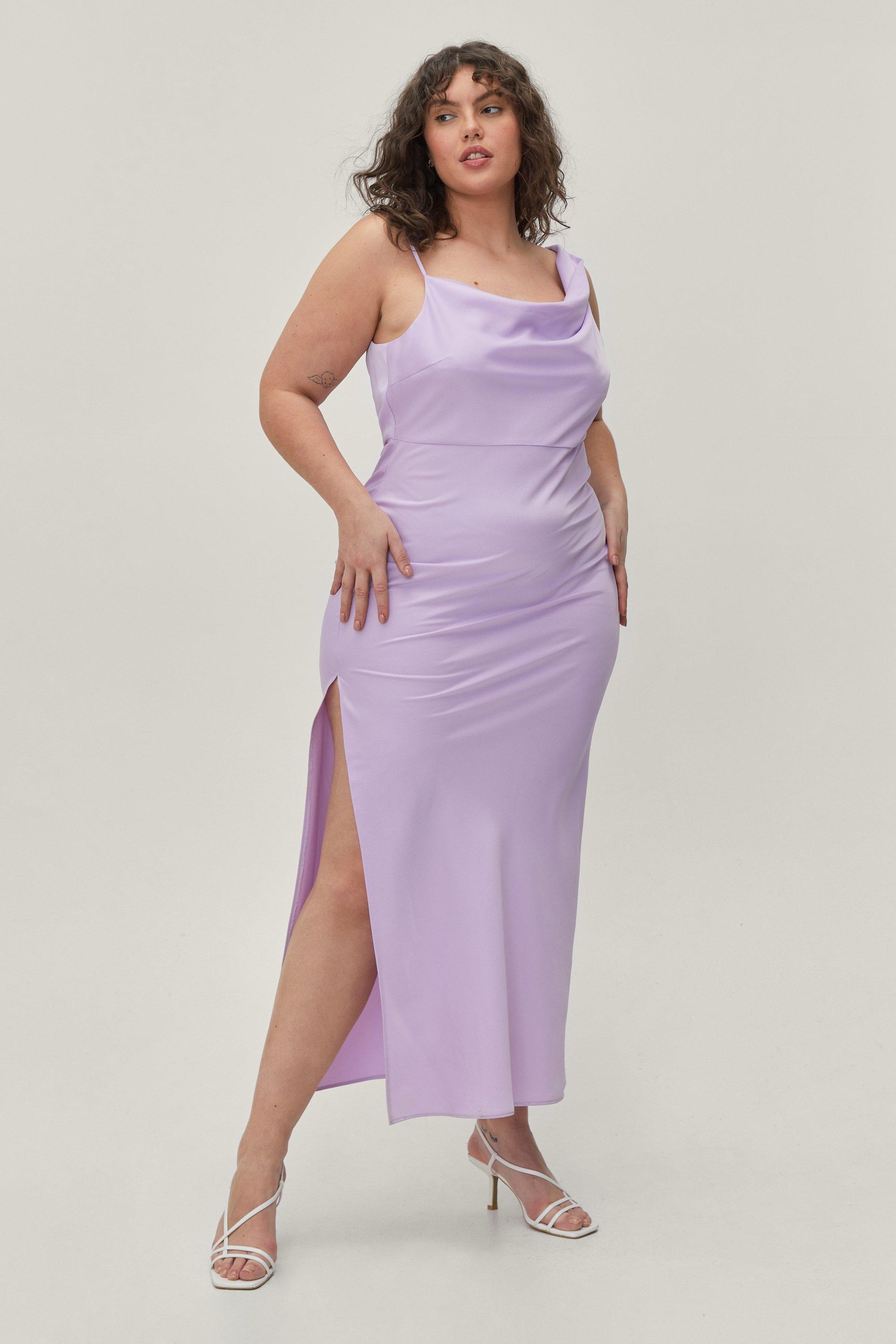 silk dress plus size