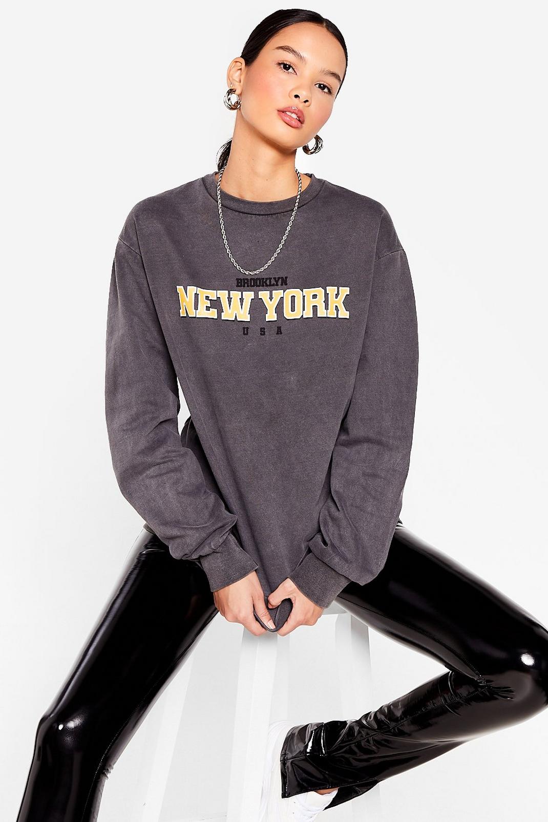 New York City Baby Oversized Graphic Sweatshirt image number 1