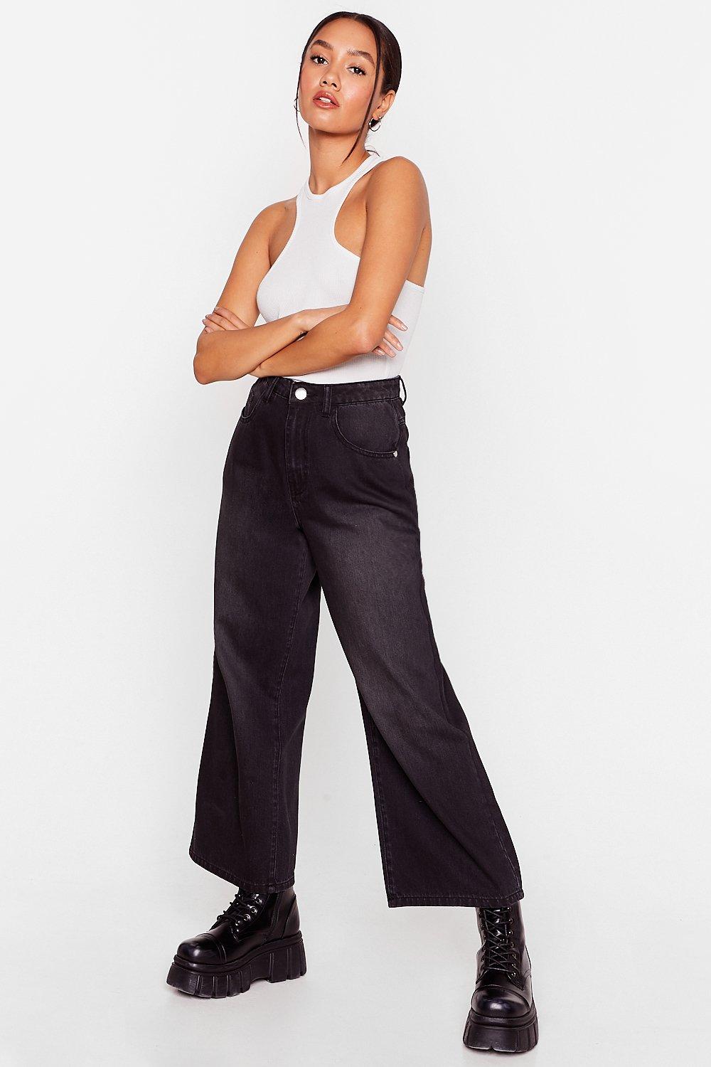 Petite Wide Leg Jeans