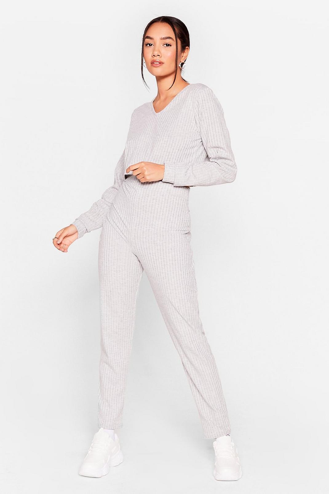 nasty gal grey sweatpants