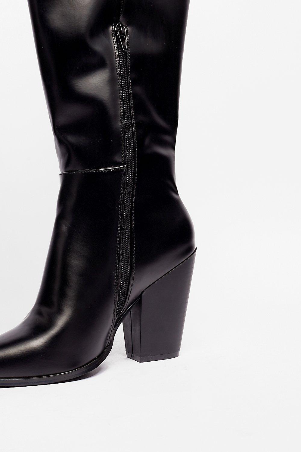 Nasty gal heeled on sale boots