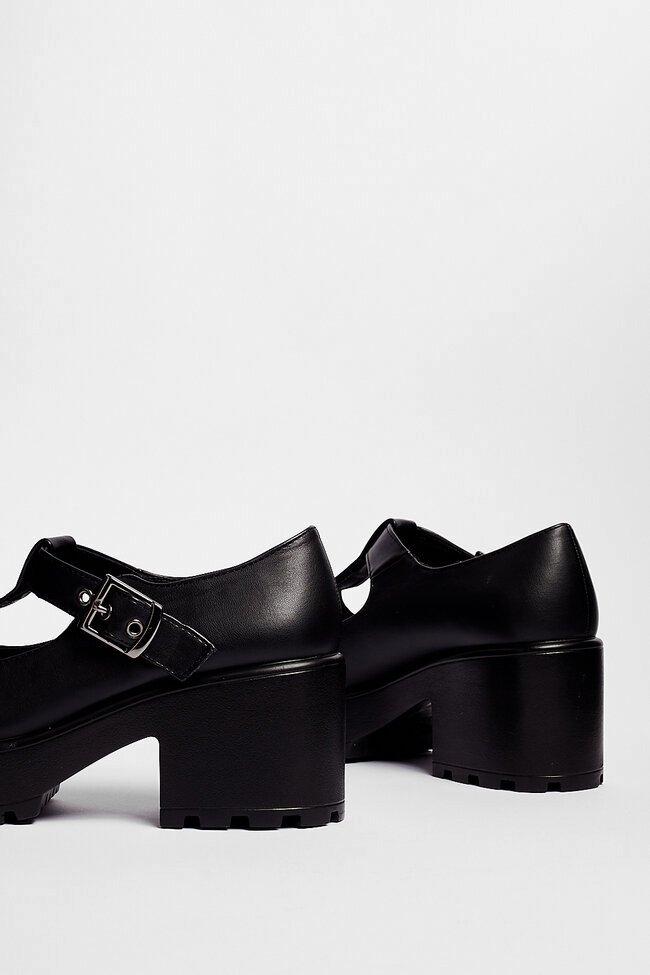T-the-Bar Cleated Mary Jane Shoes | Nasty